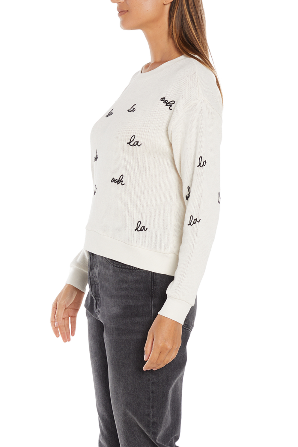 Ohh La La Bailey Sweater | Snow White
