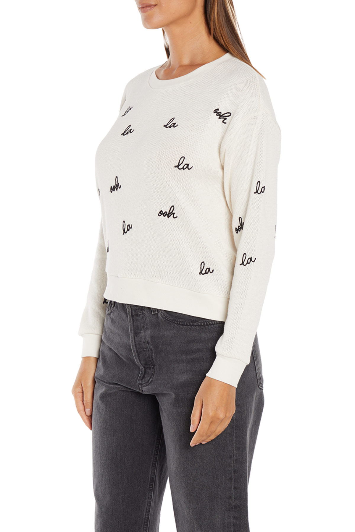 Ohh La La Bailey Sweater | Snow White
