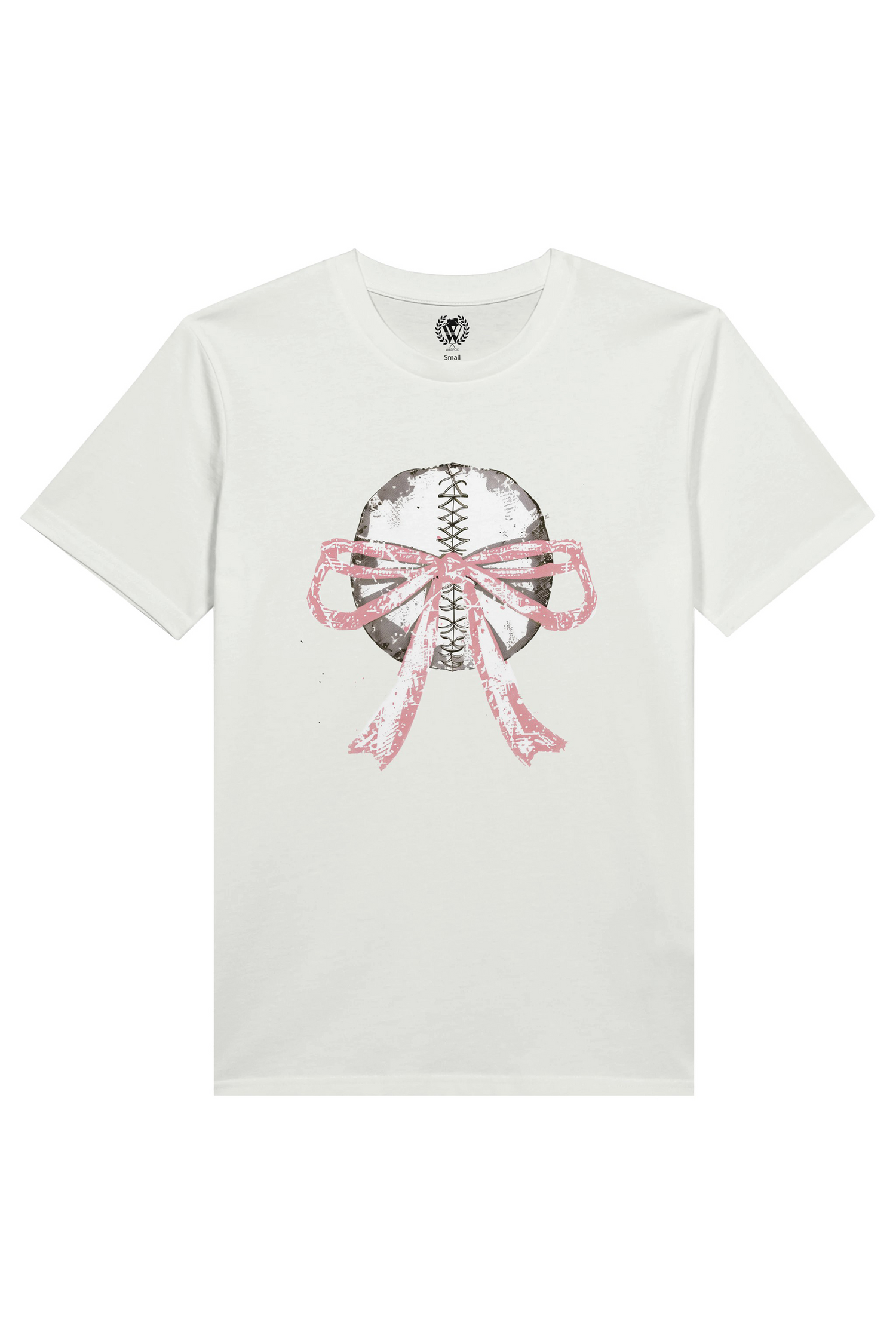 Baseball Bow | Organic White