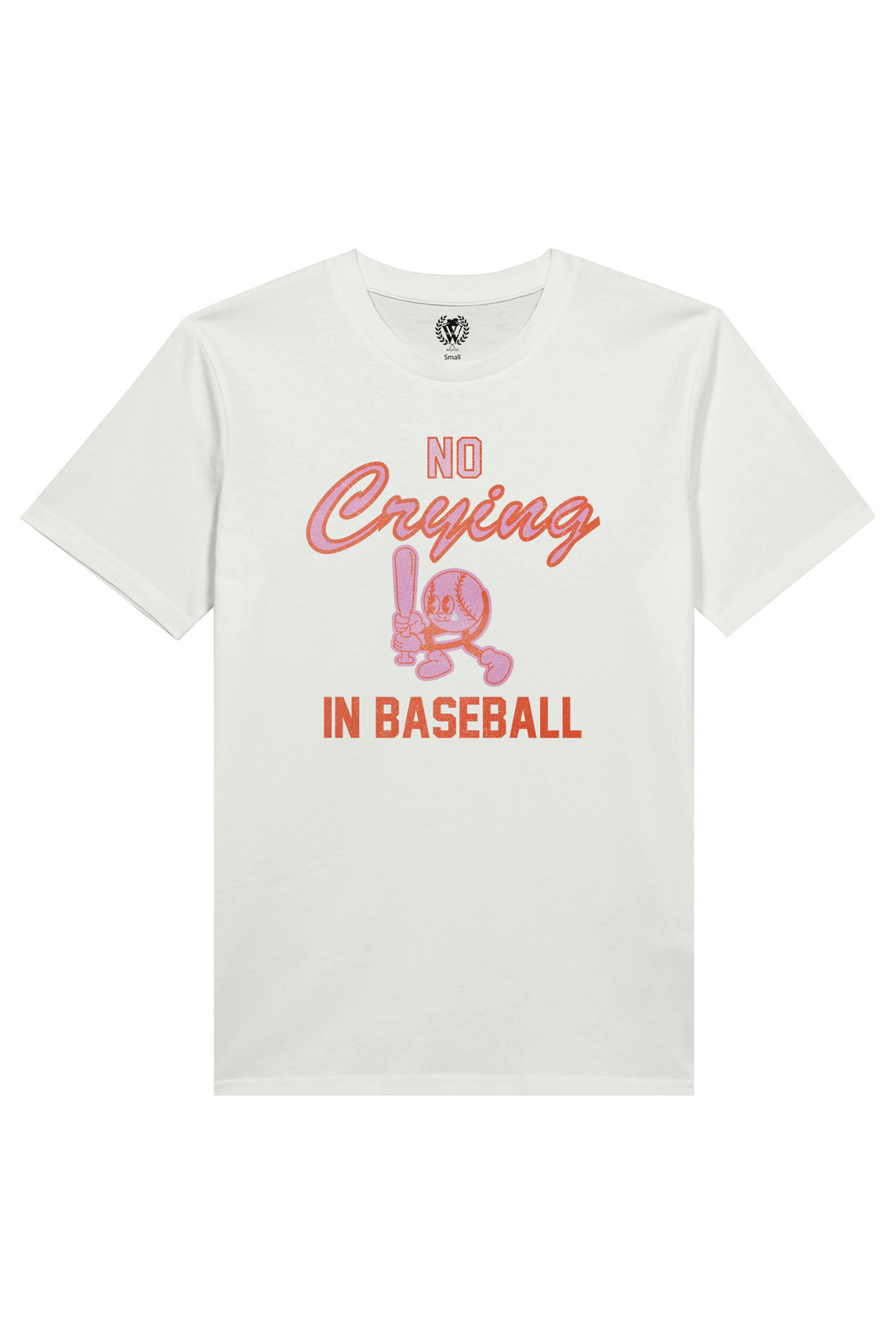 No Crying In Baseball! | Organic White