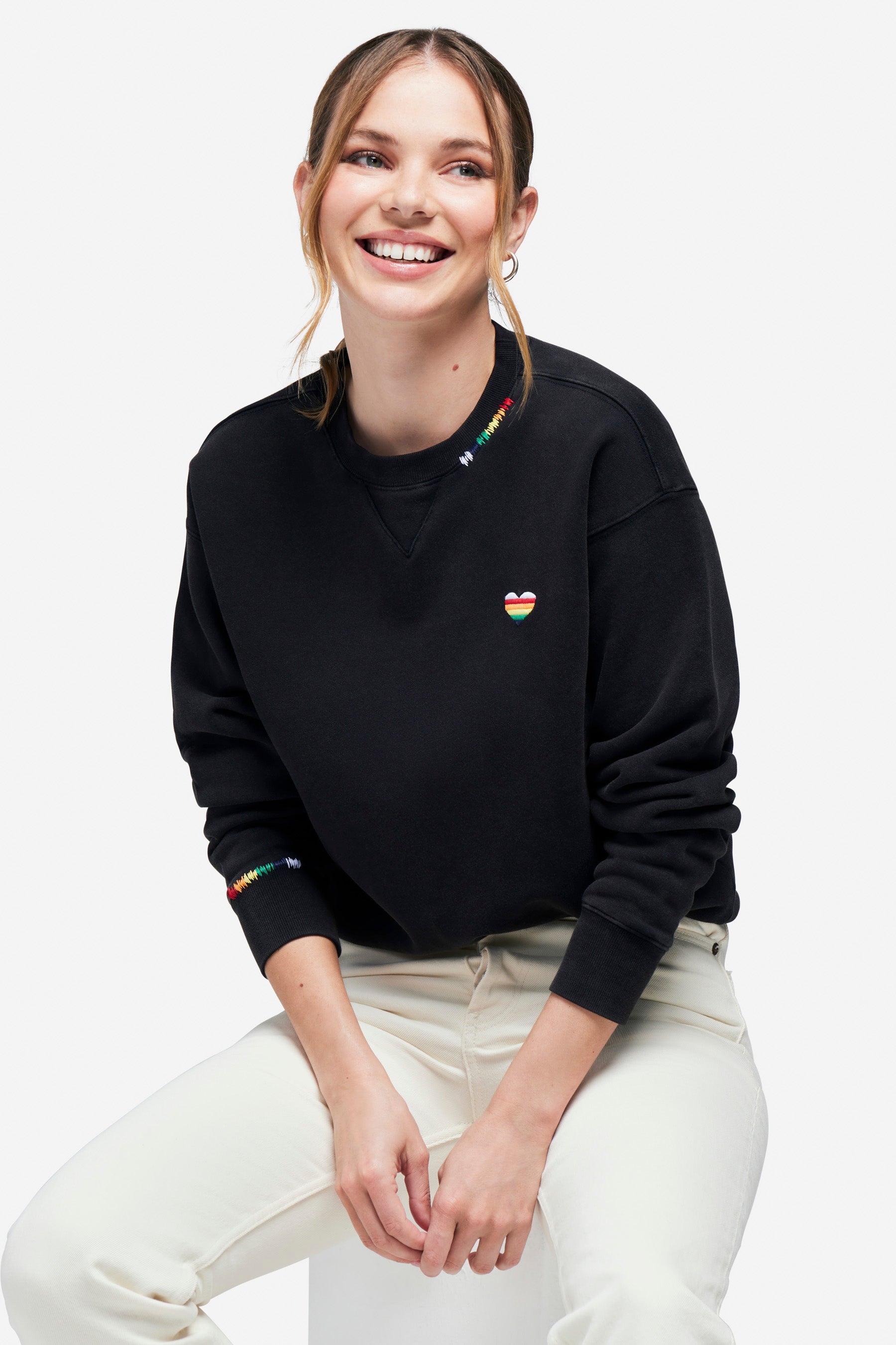 Pride Cody Sweatshirt | Washed Black