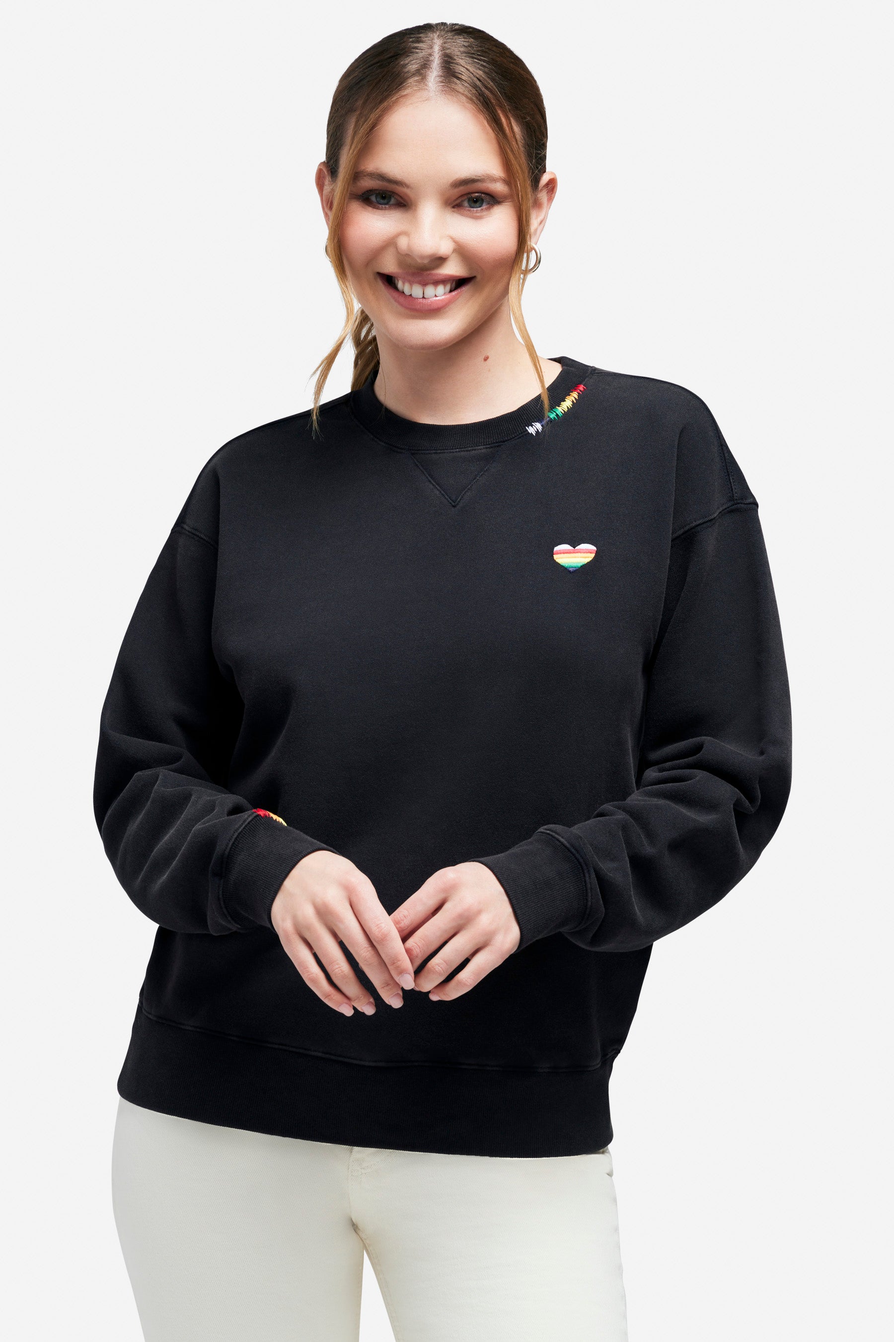 Pride Cody Sweatshirt | Washed Black
