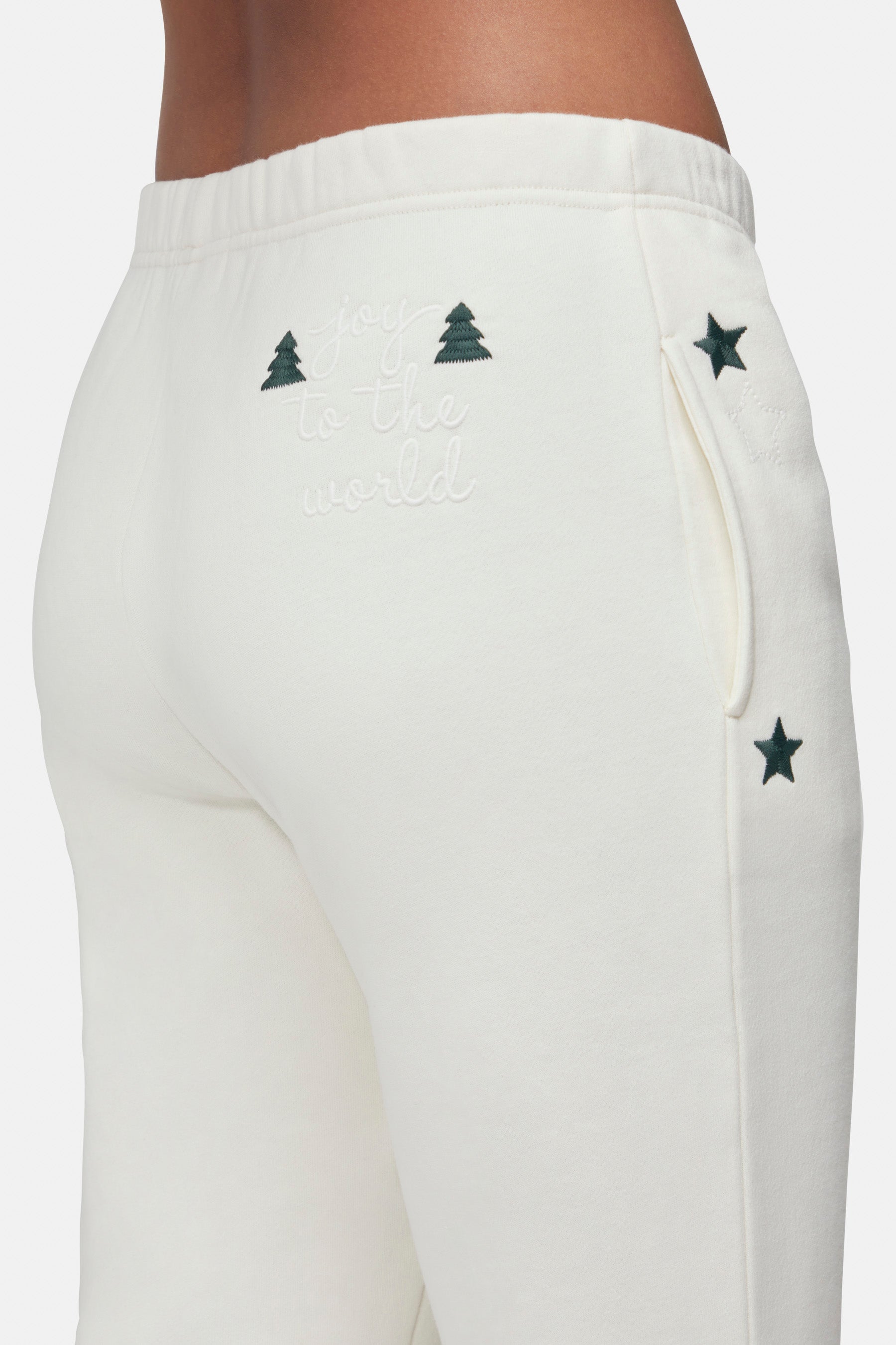 Joy Tree Emmy Sweatpants | Whisper White