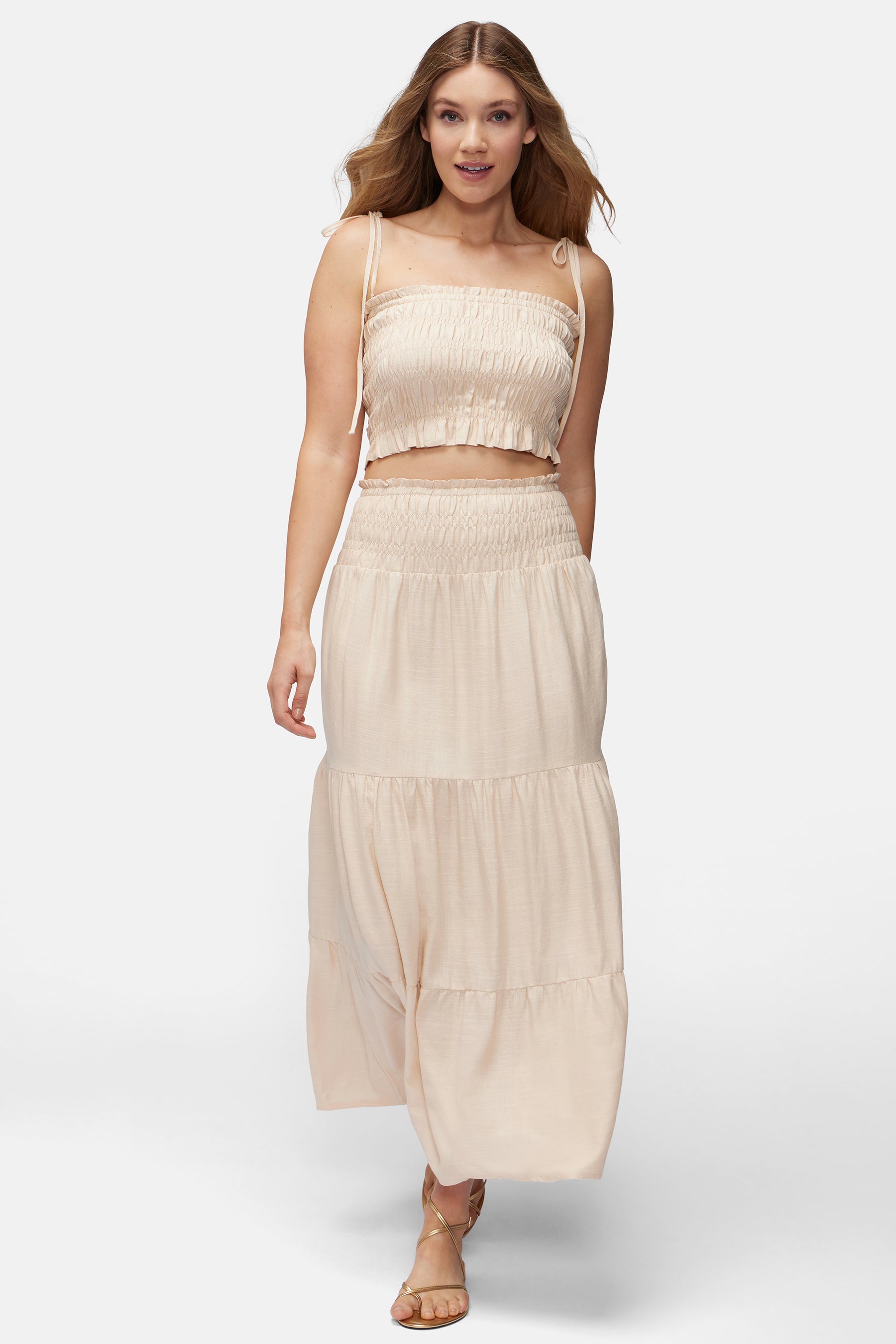 Louisa Maxi Skirt | Shifting Sand