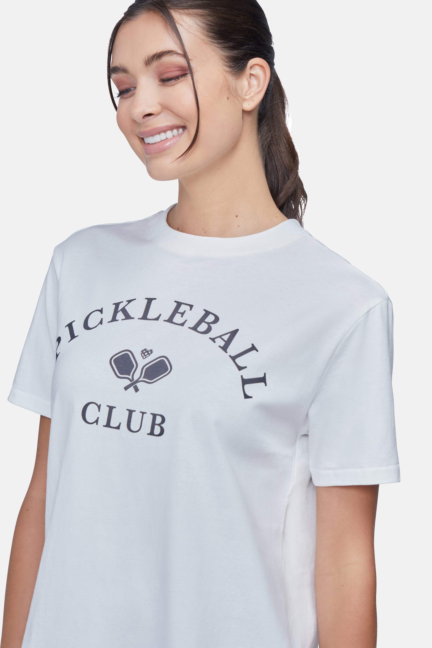 Pickleball Club Ryan Tee | Snow White