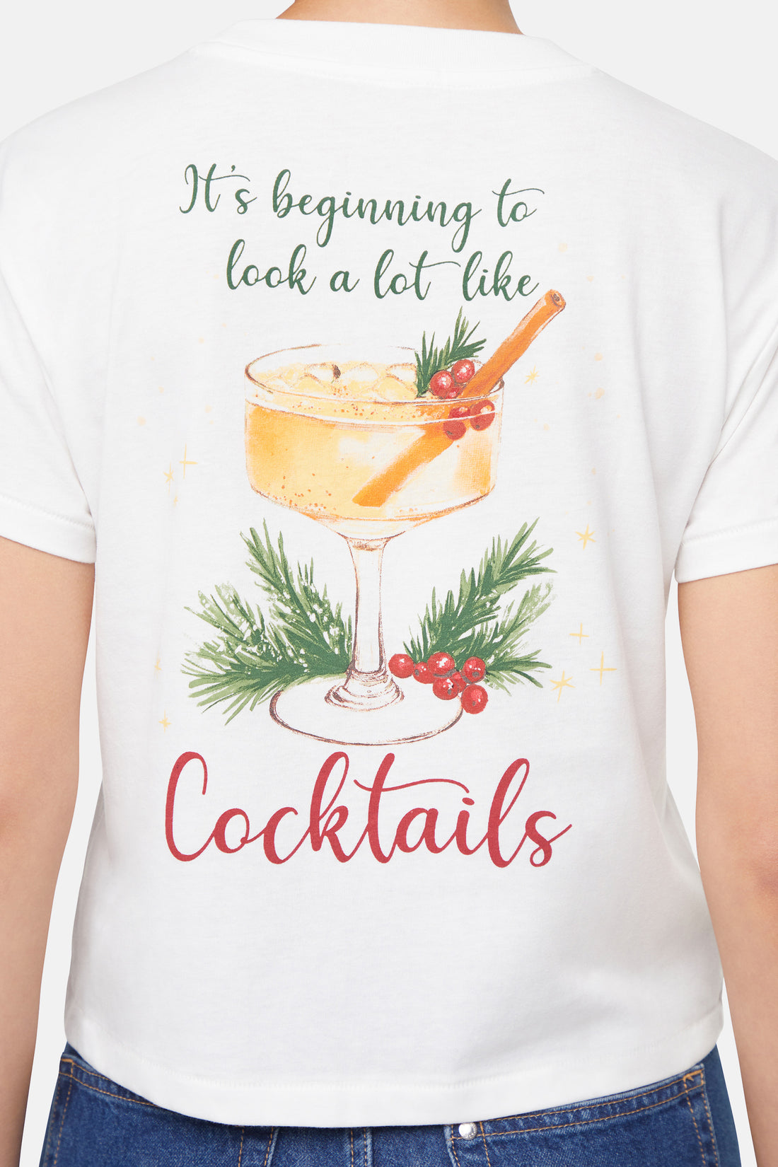 Cocktail Season Jamie Tee | Snow White