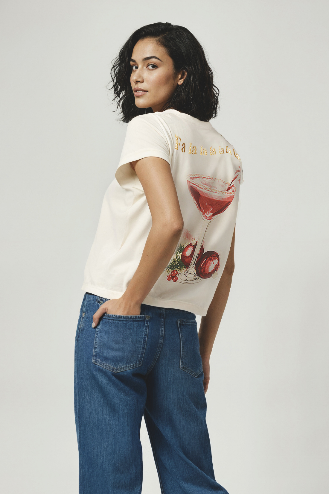 Tis the Season Jamie Tee | Eggnog