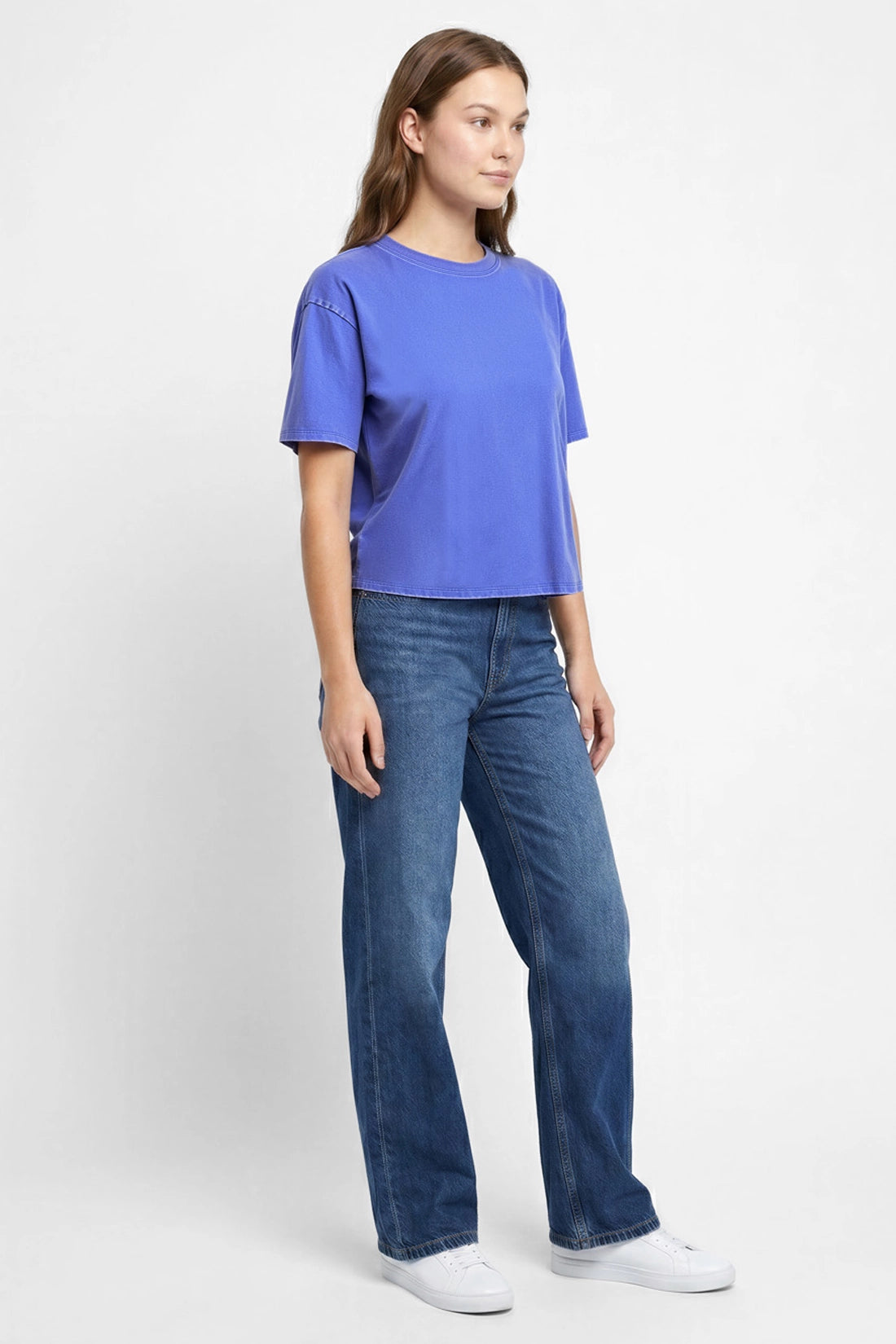 Frankie Short Sleeve Tee | Dazzling Blue