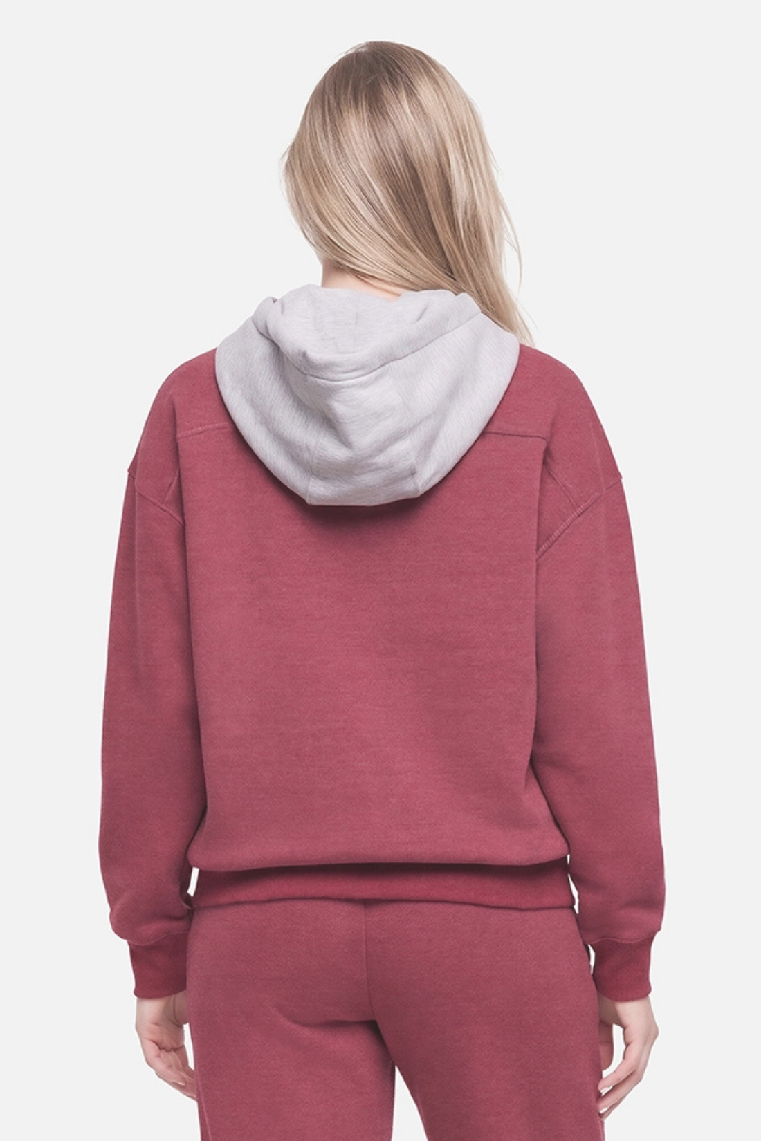 Thea Hoodie - Heather Tibetan Red