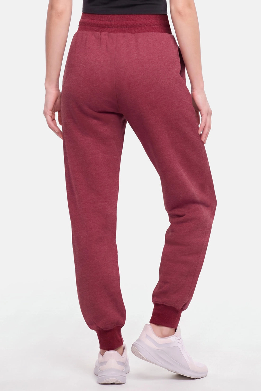 Mara Sweatpant - Heather Tibetan Red