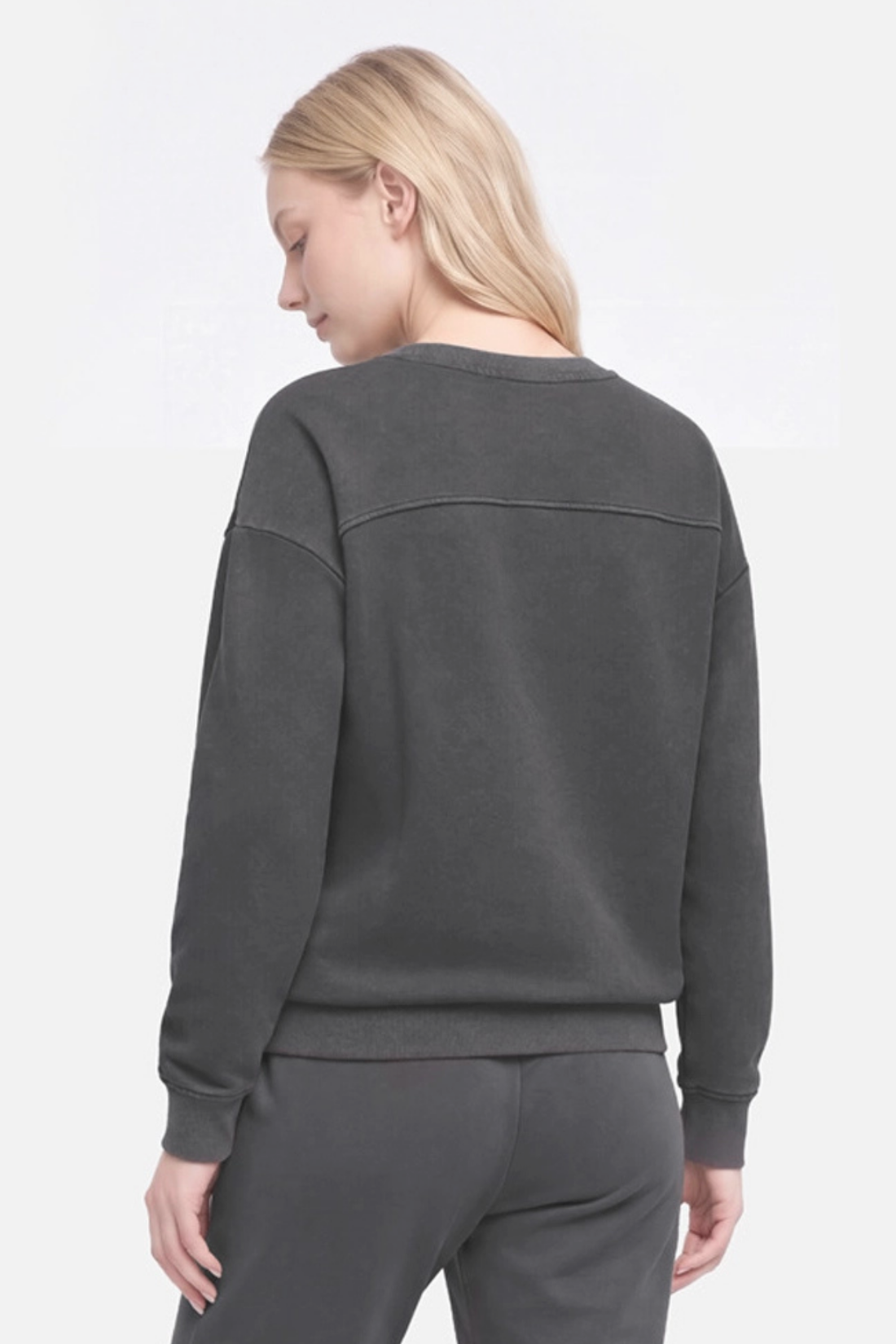 Jade Crew Sweatshirt - Pirate Black