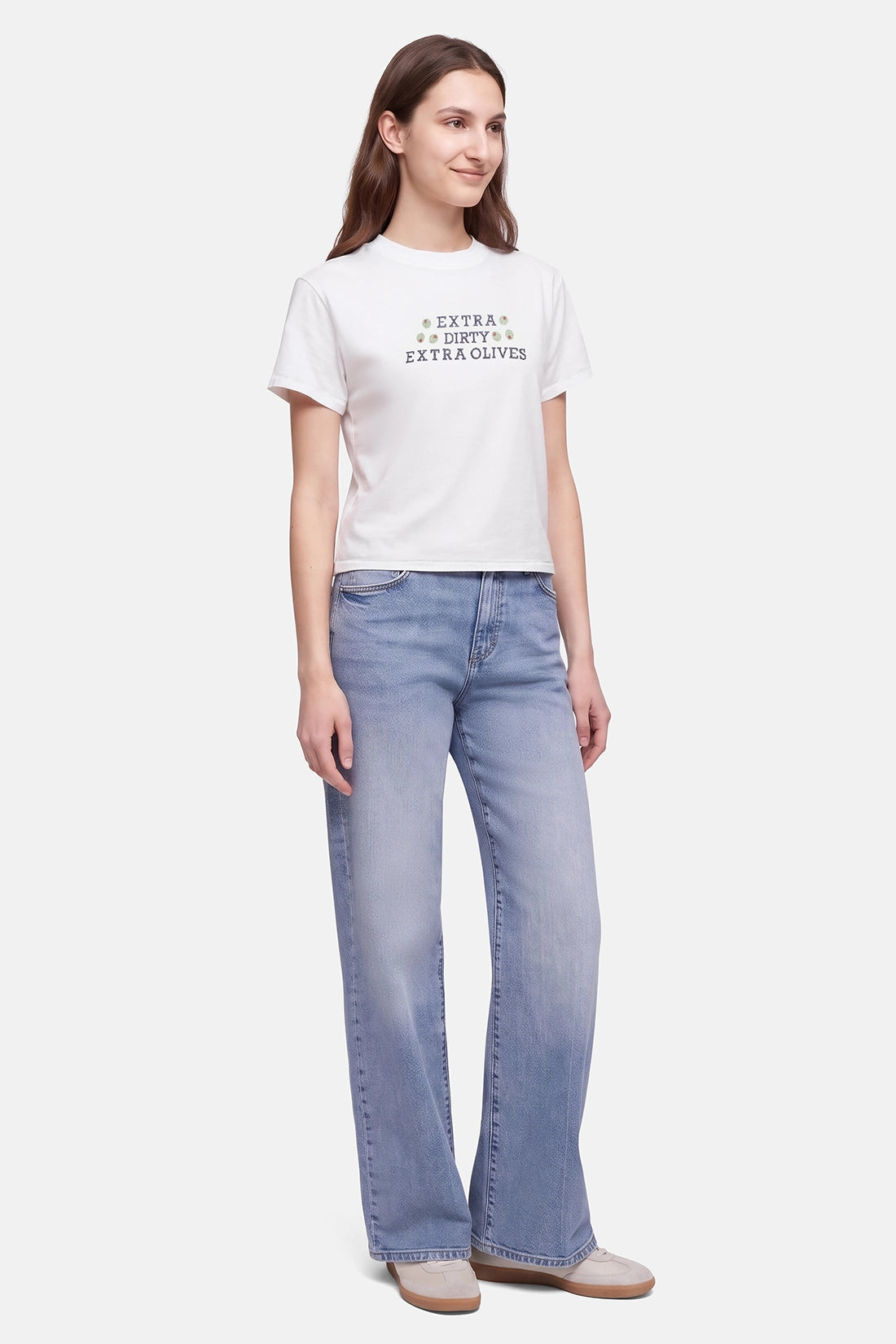 Extra Dirty Olives Jamie Tee | Snow White