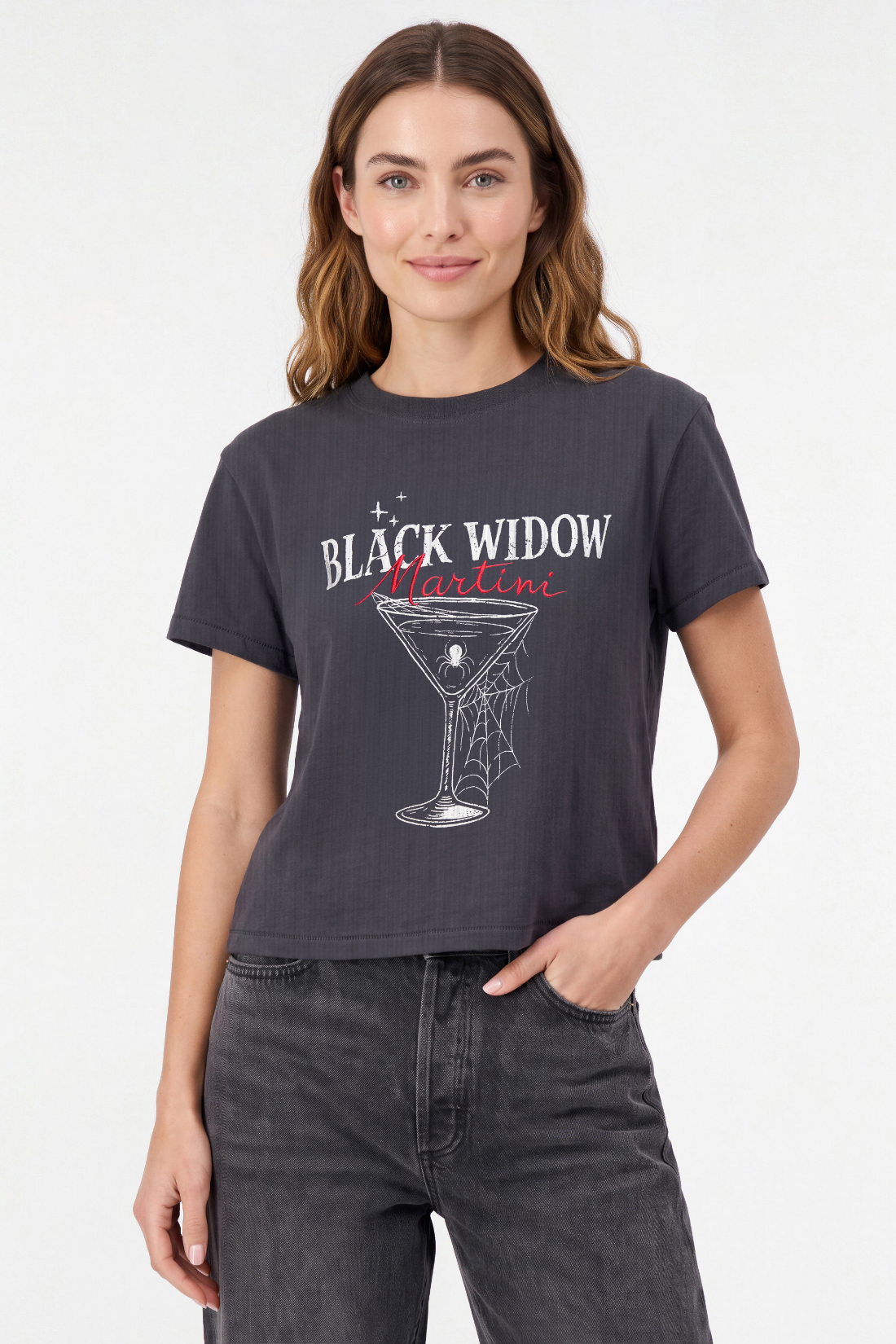 Black Widow Tini Jamie Tee | Pirate Black
