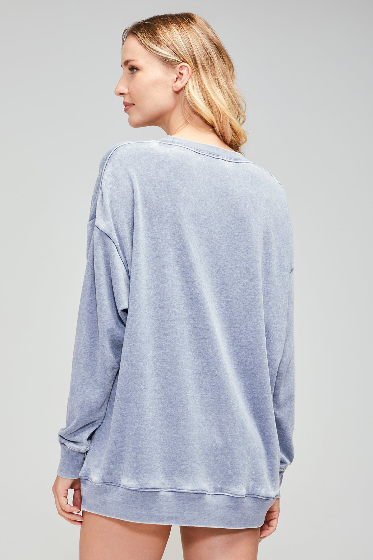 Au Revoir Roadtrip Sweatshirt | China Blue