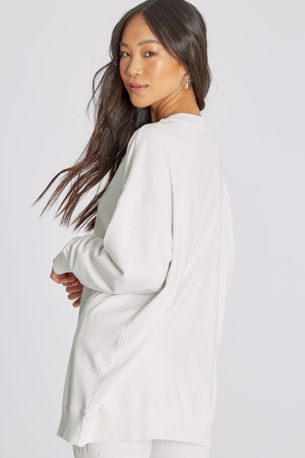 Take My Hand Roadtrip Sweatshirt | Vanilla