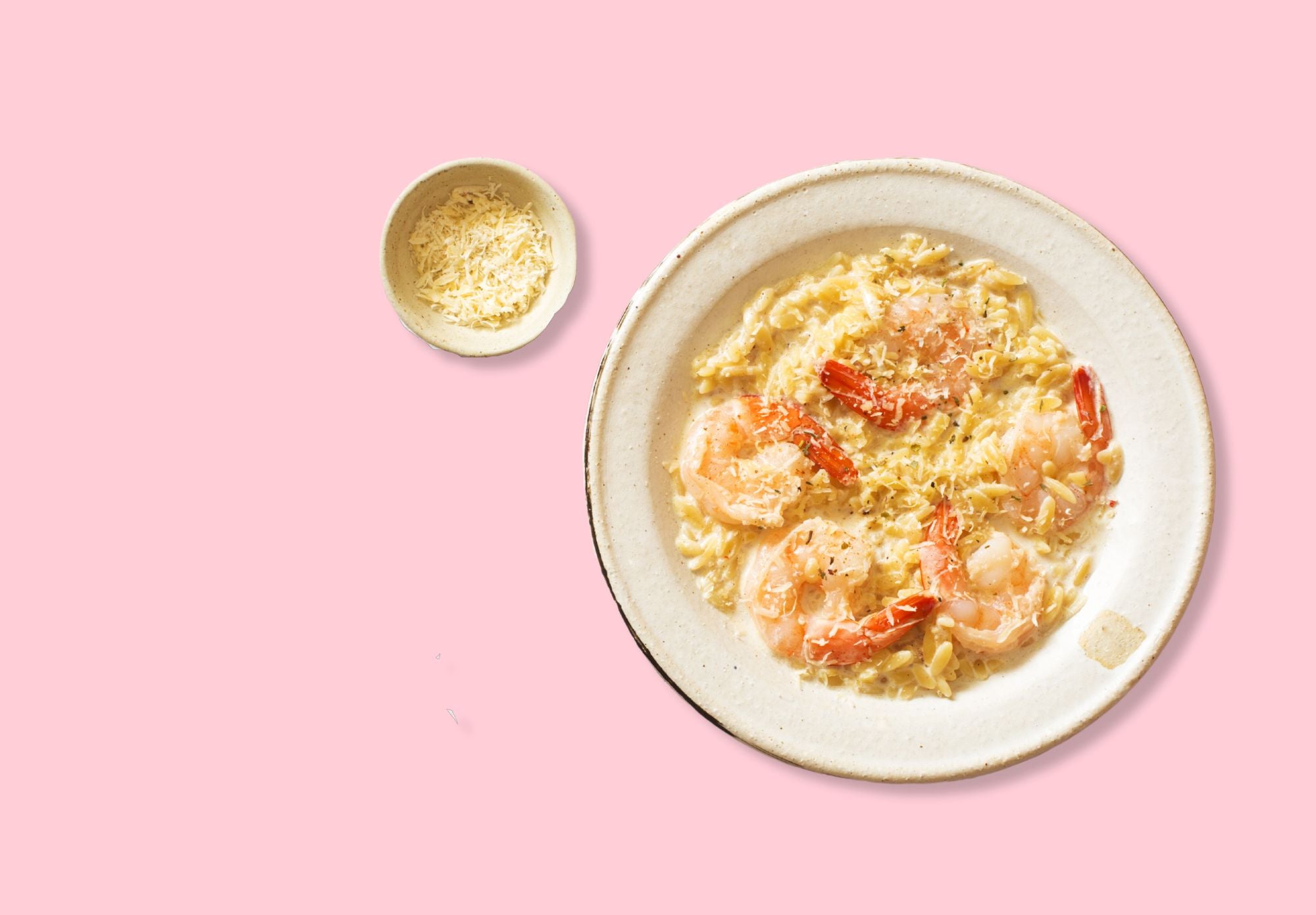 Summer Date Night Recipe: Lemon Garlic Orzo with Shrimp!