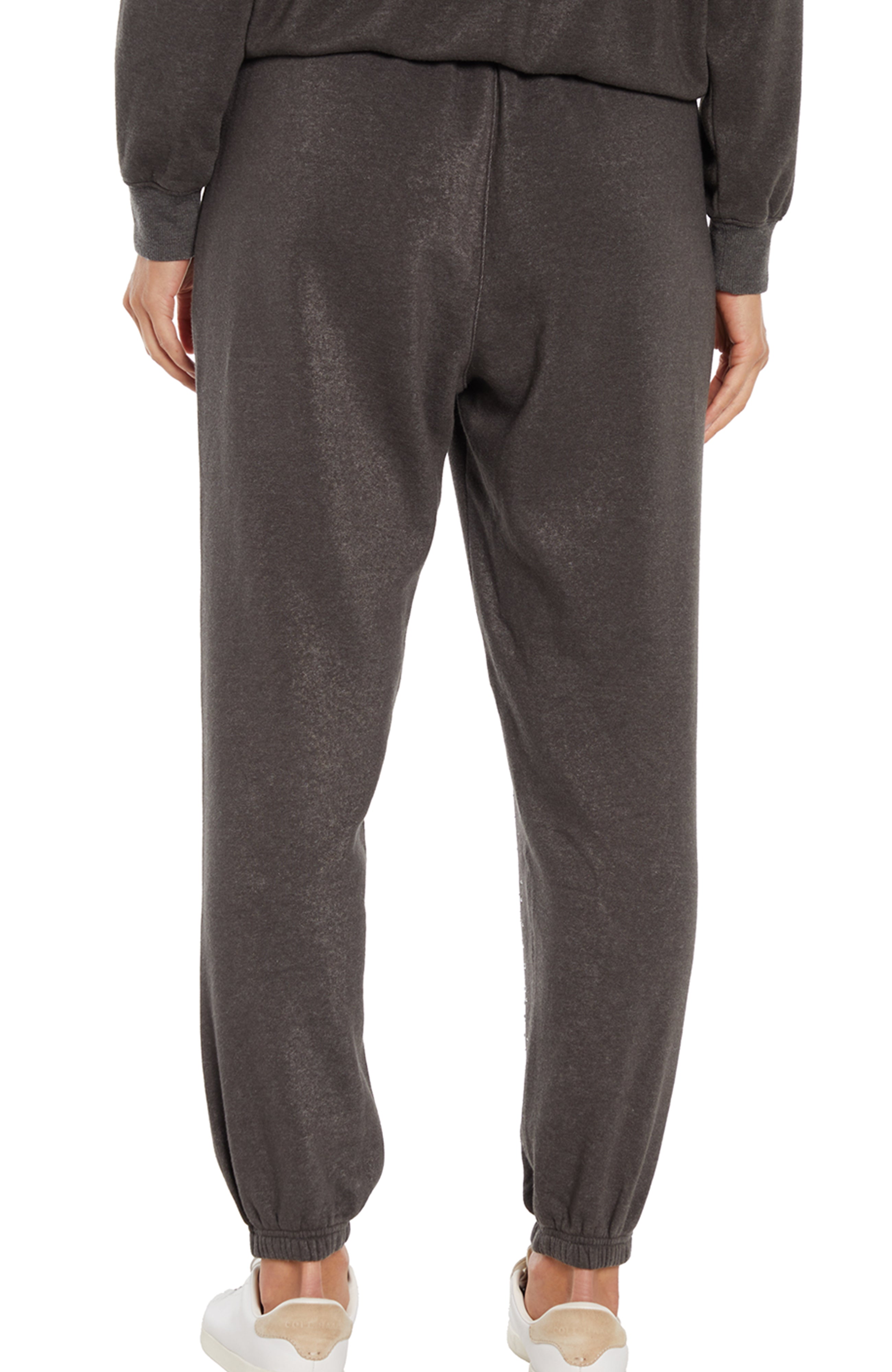 Cloud Wash Evie Sweatpants Pirate Black Wildfox Couture