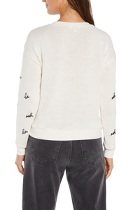 Ohh La La Bailey Sweater | Snow White