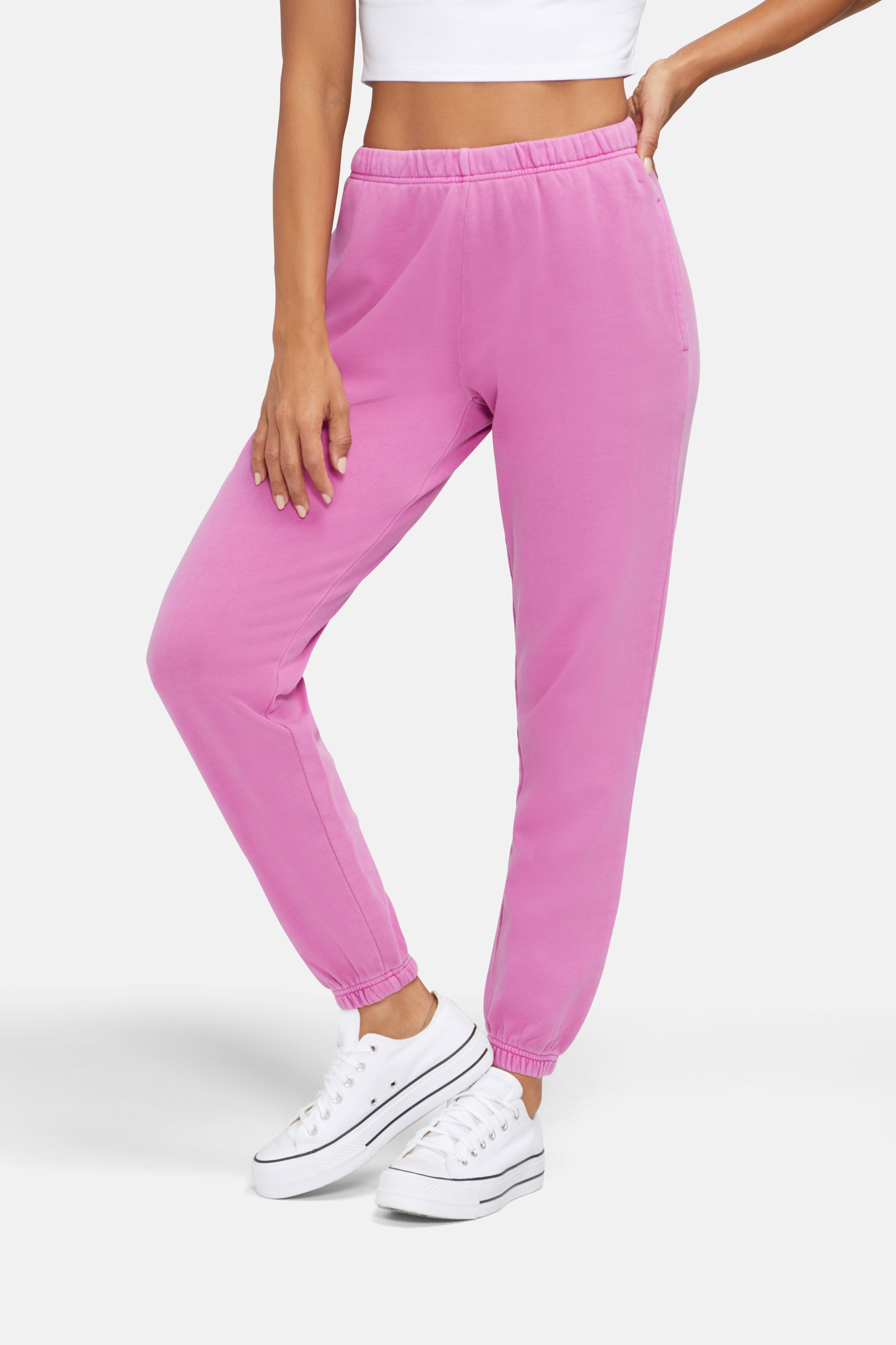 Emmy Easy Sweatpants | Radiant Orchid