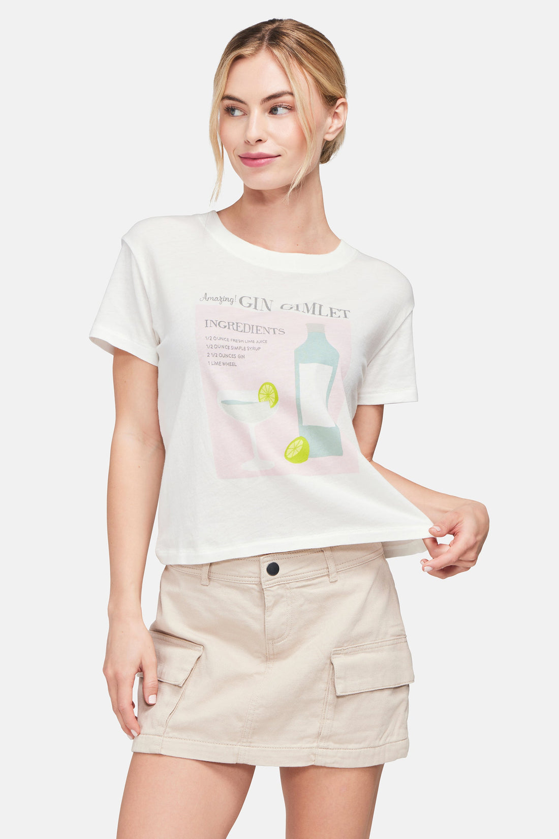 Gin Gimlet Jamie Tee | Snow White