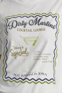 Martini Lounge Jamie Tee | Snow White