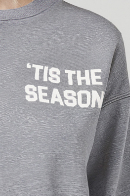Tis The Season Alex Sweatshirt | Heather Grey