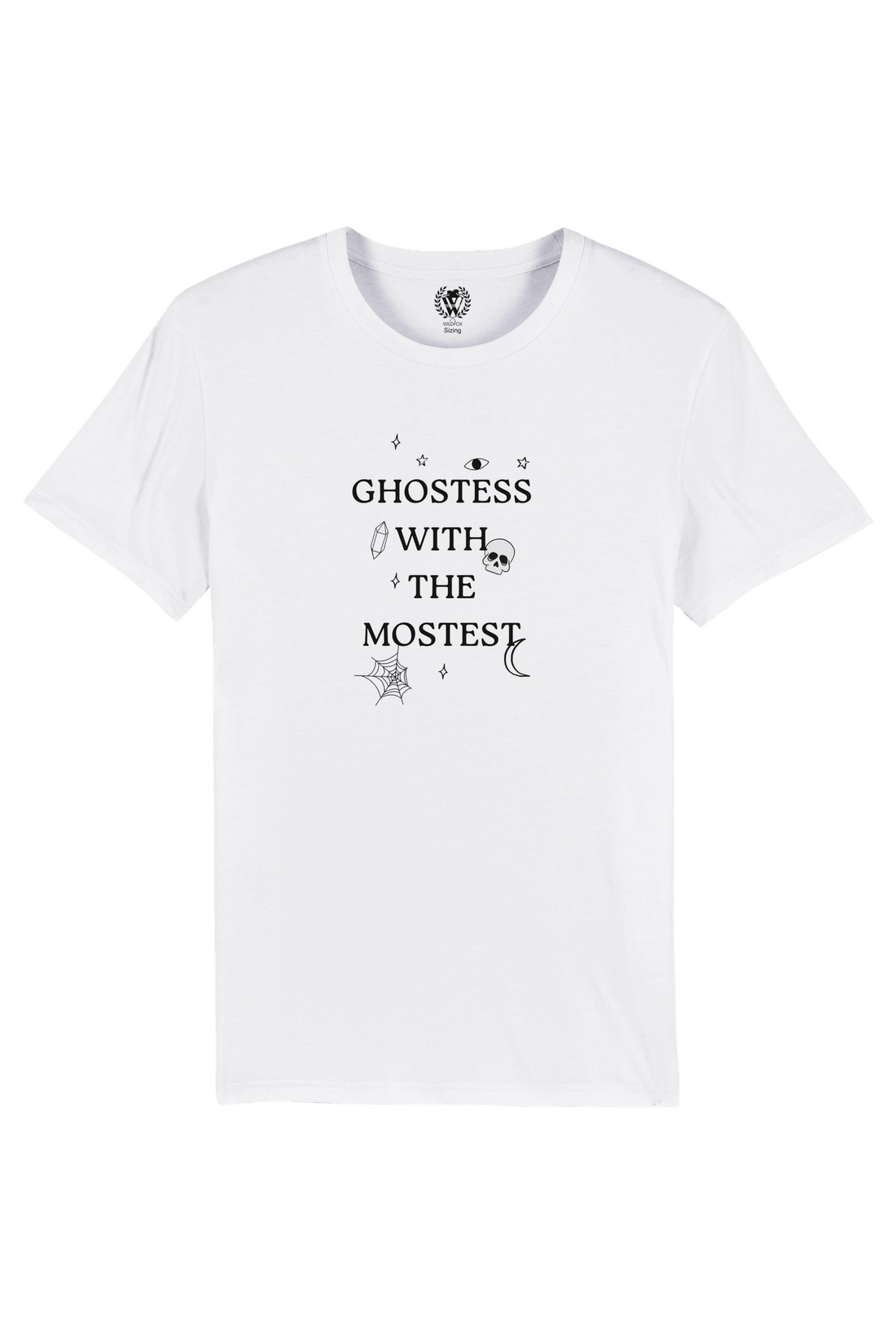 Ghostess Tee | Organic White