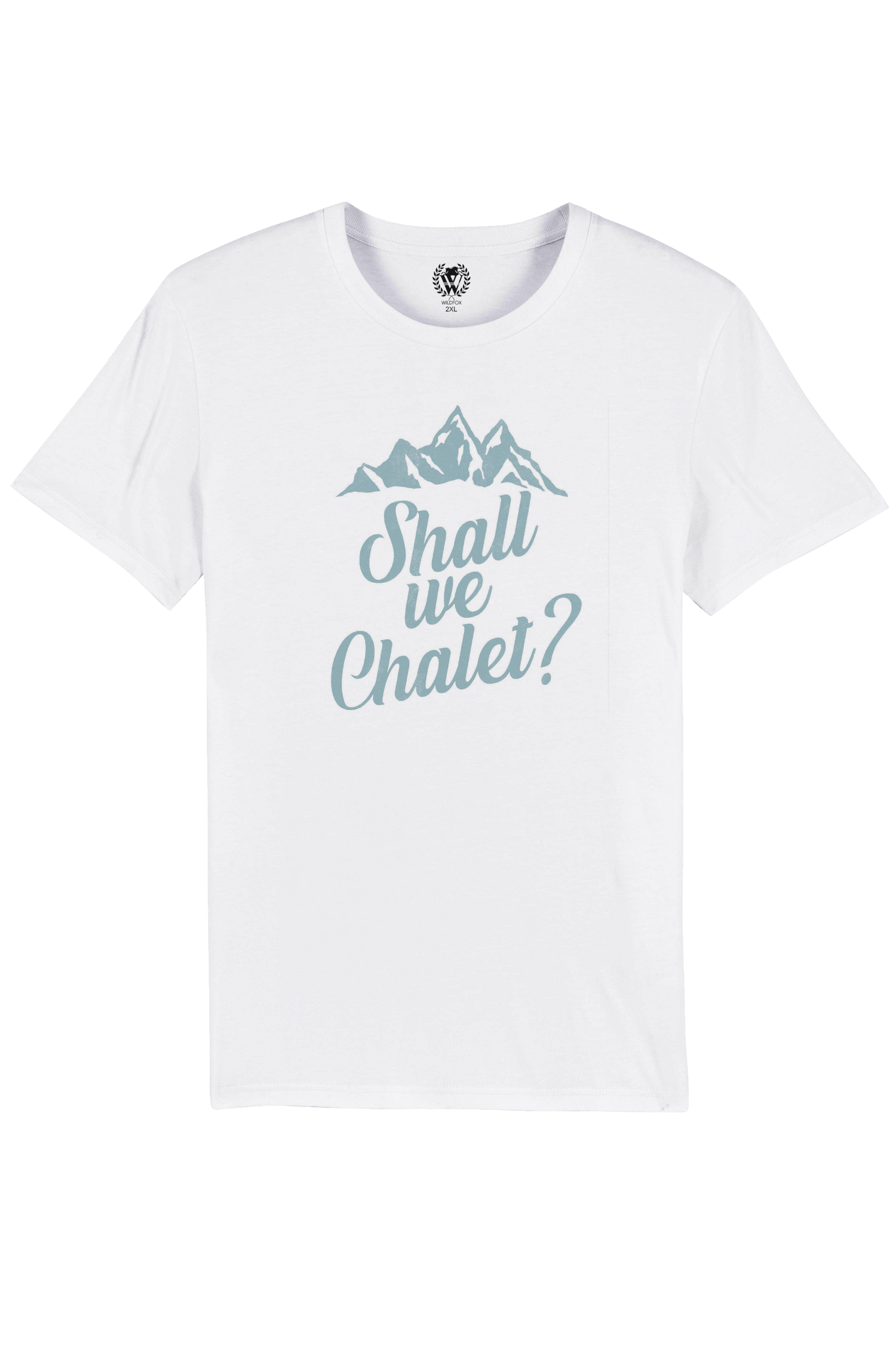 Shall We Chalet? | Organic White