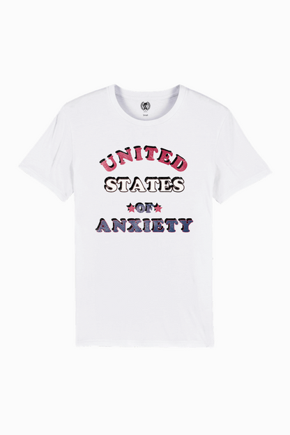 White t-shirt with &