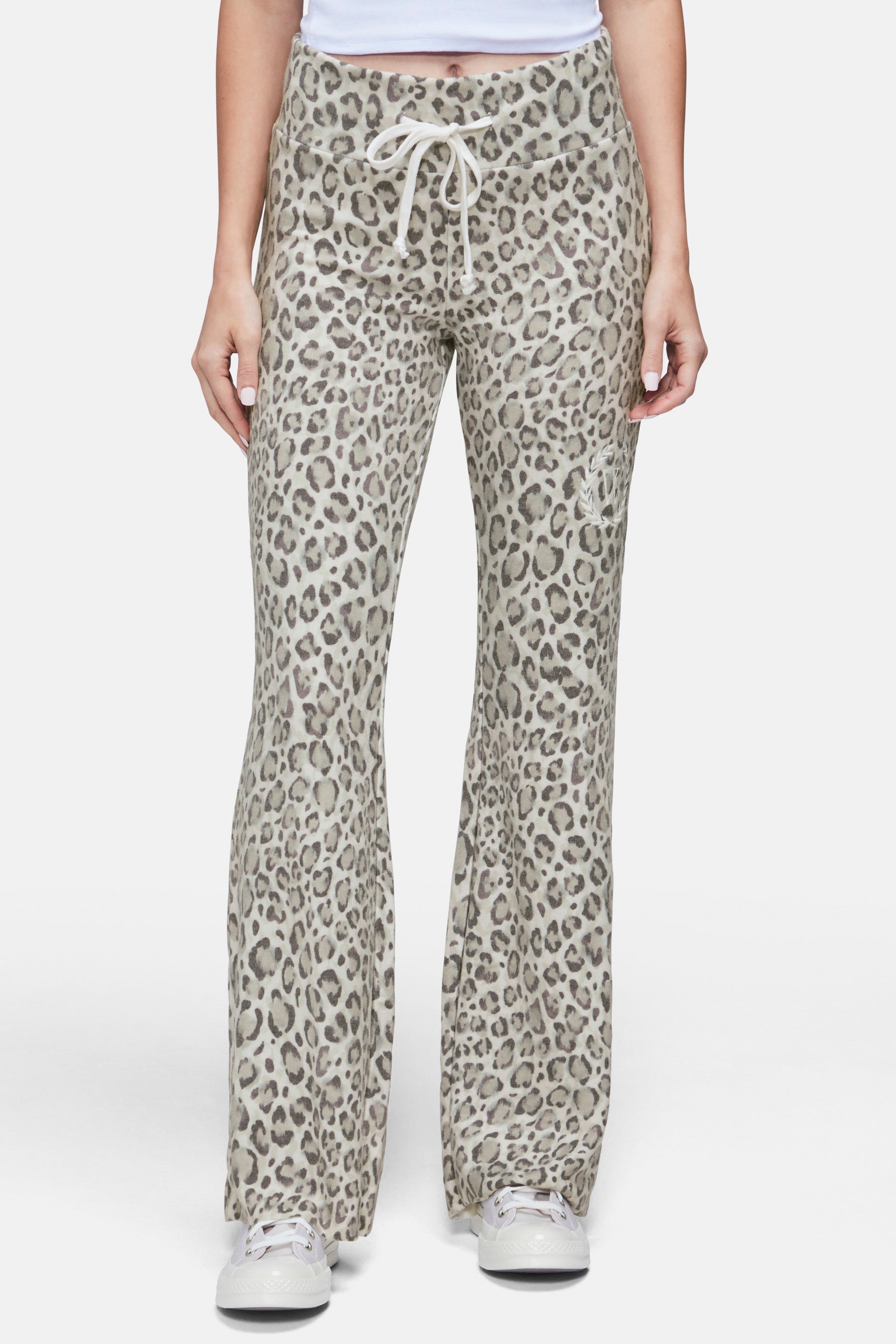 Animal Print Tennis Club Pant | Coconut Milk Endless Safari