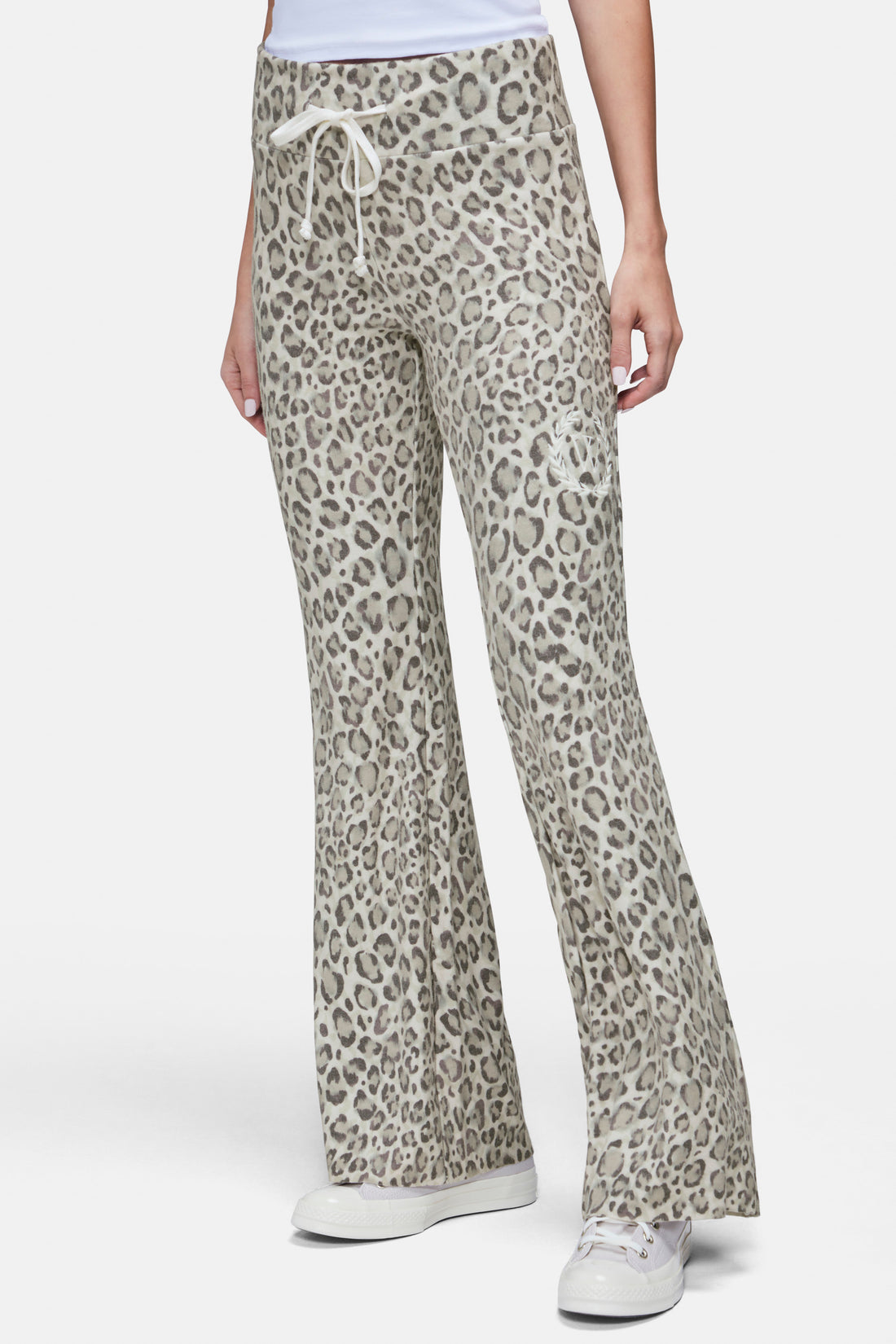 Animal Print Tennis Club Pant | Coconut Milk Endless Safari