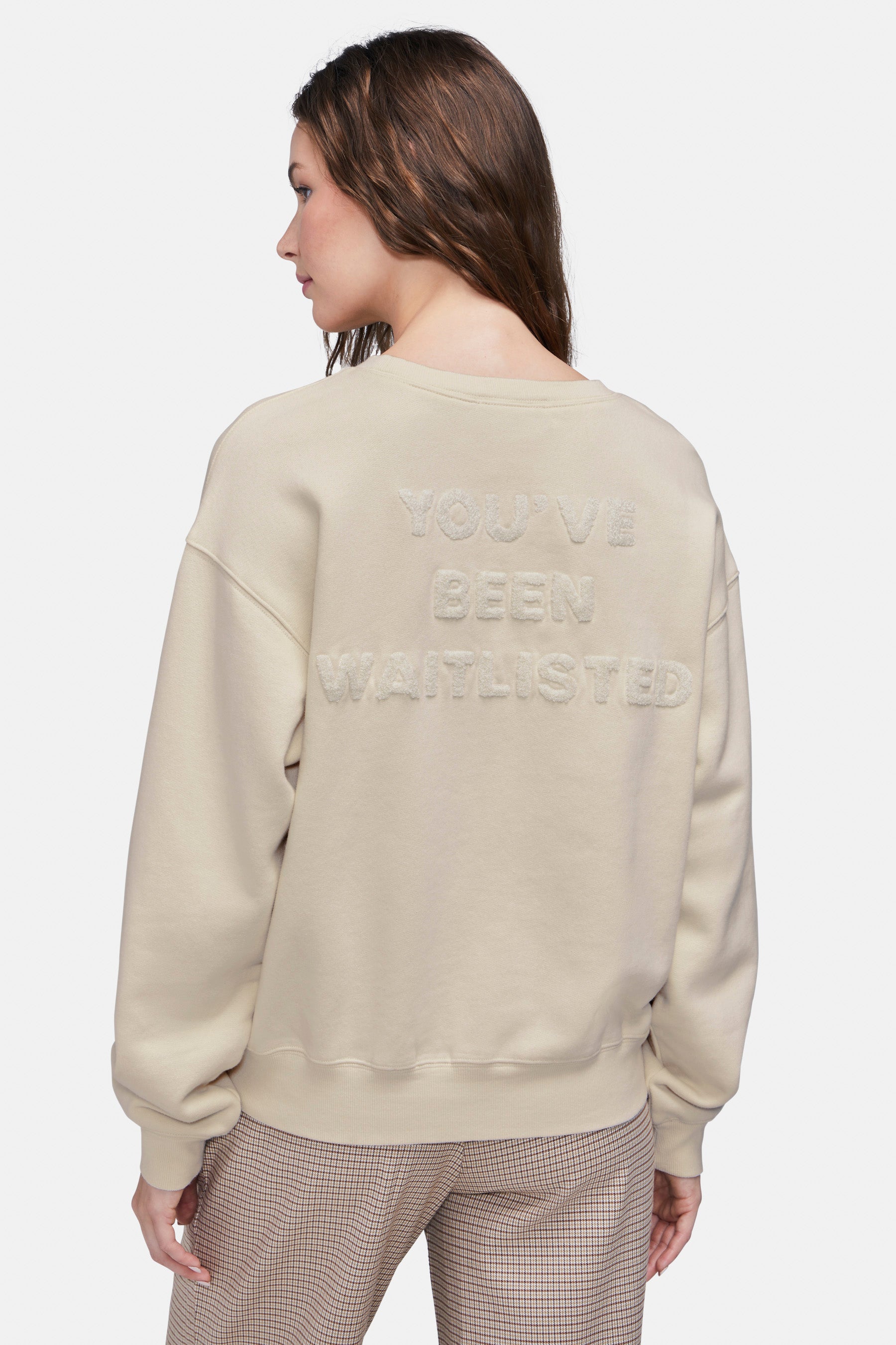 Invite Only Cody Sweatshirt Eggnog Wildfox Couture