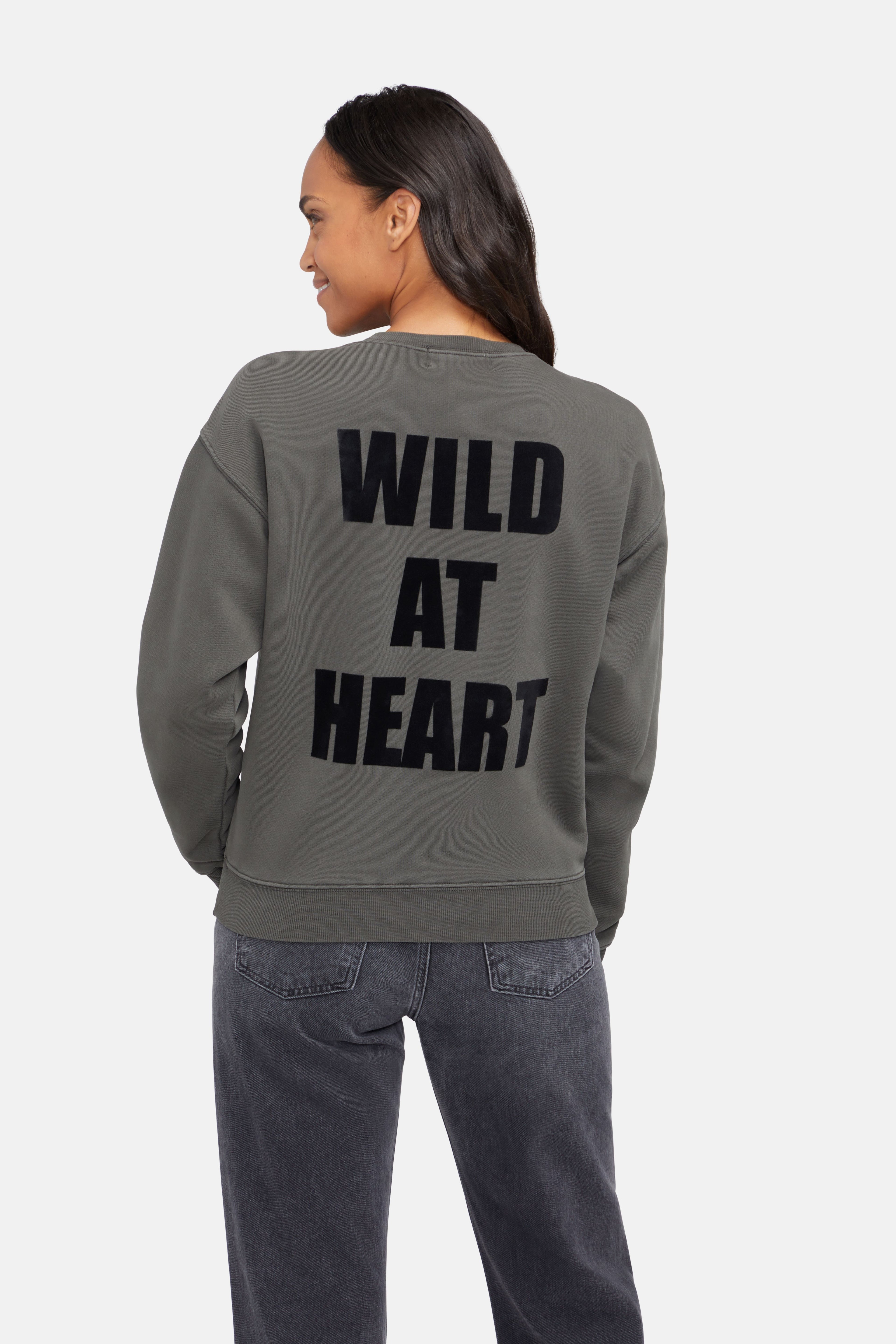 Wild Heart Cody Sweatshirt | Washed Black