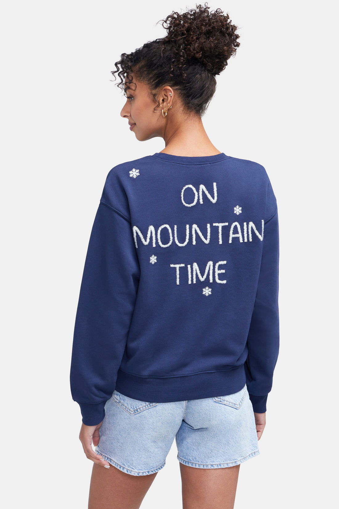 Mountain Time Cody Sweatshirt | Black Iris