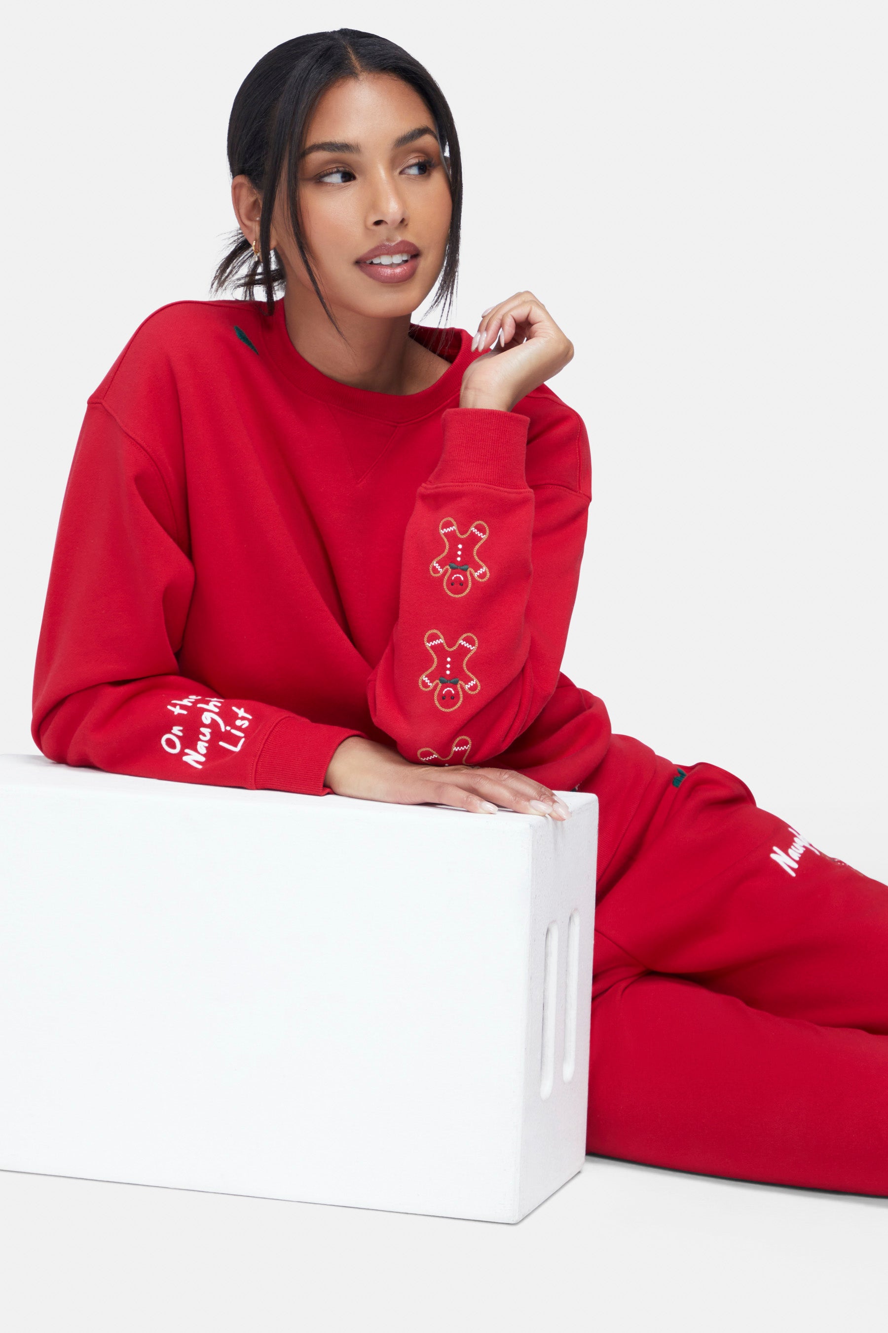 Naughty Cody Sweatshirt | Jester Red