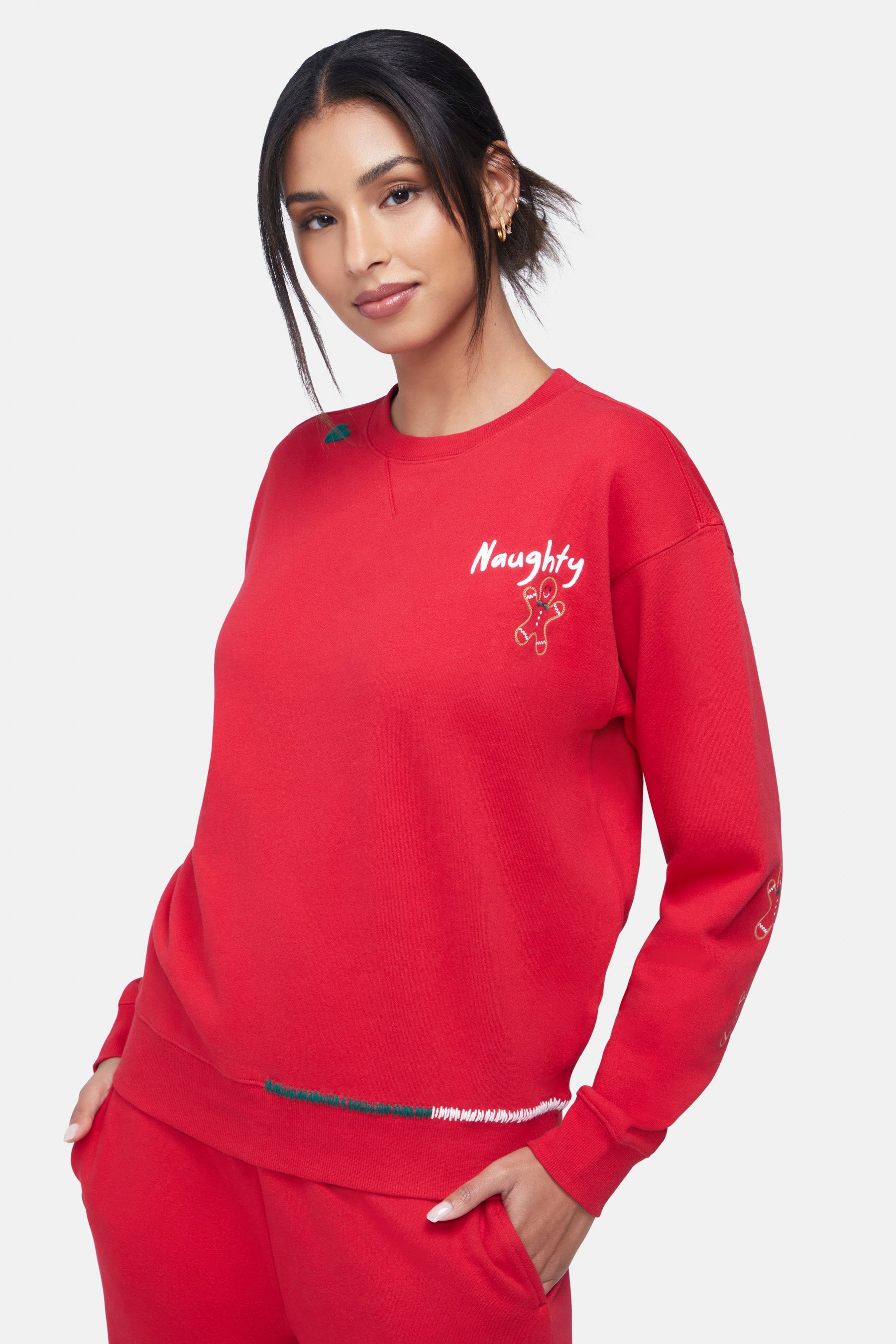 Naughty Cody Sweatshirt | Jester Red