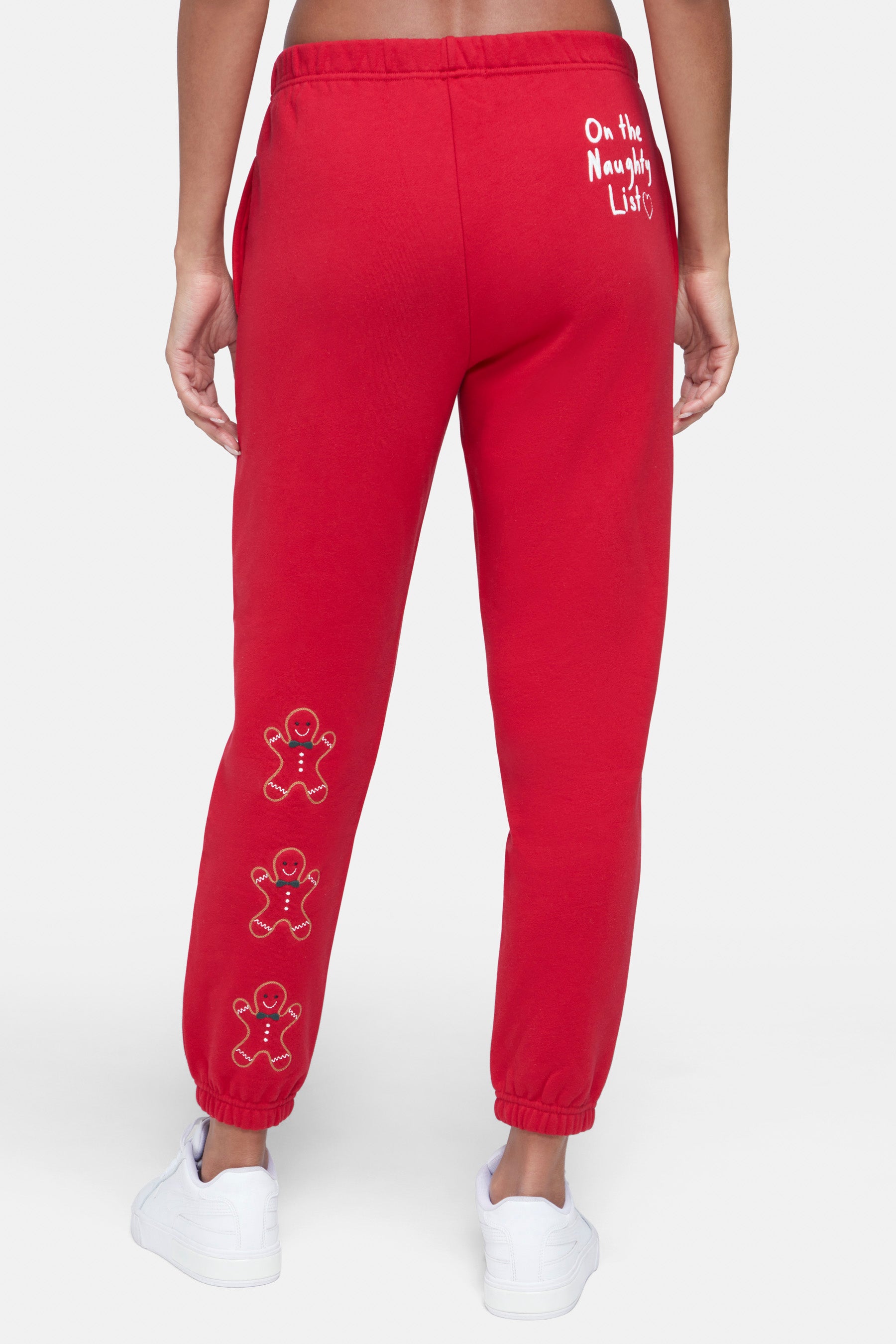 Naughty Emmy Sweatpants | Jester Red