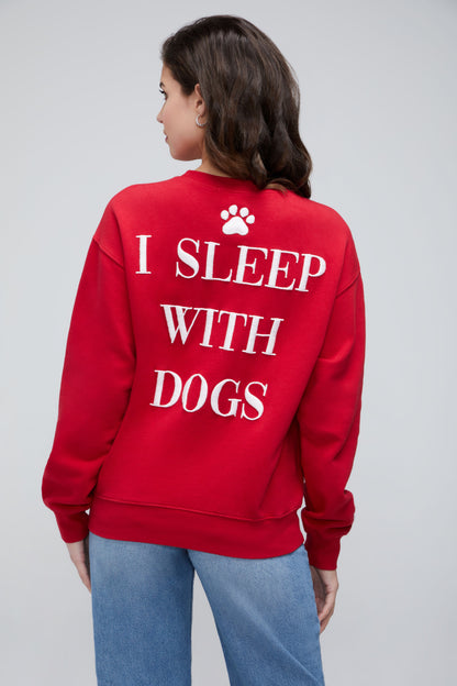 Love My Pup Cody Sweatshirt | Jester Red