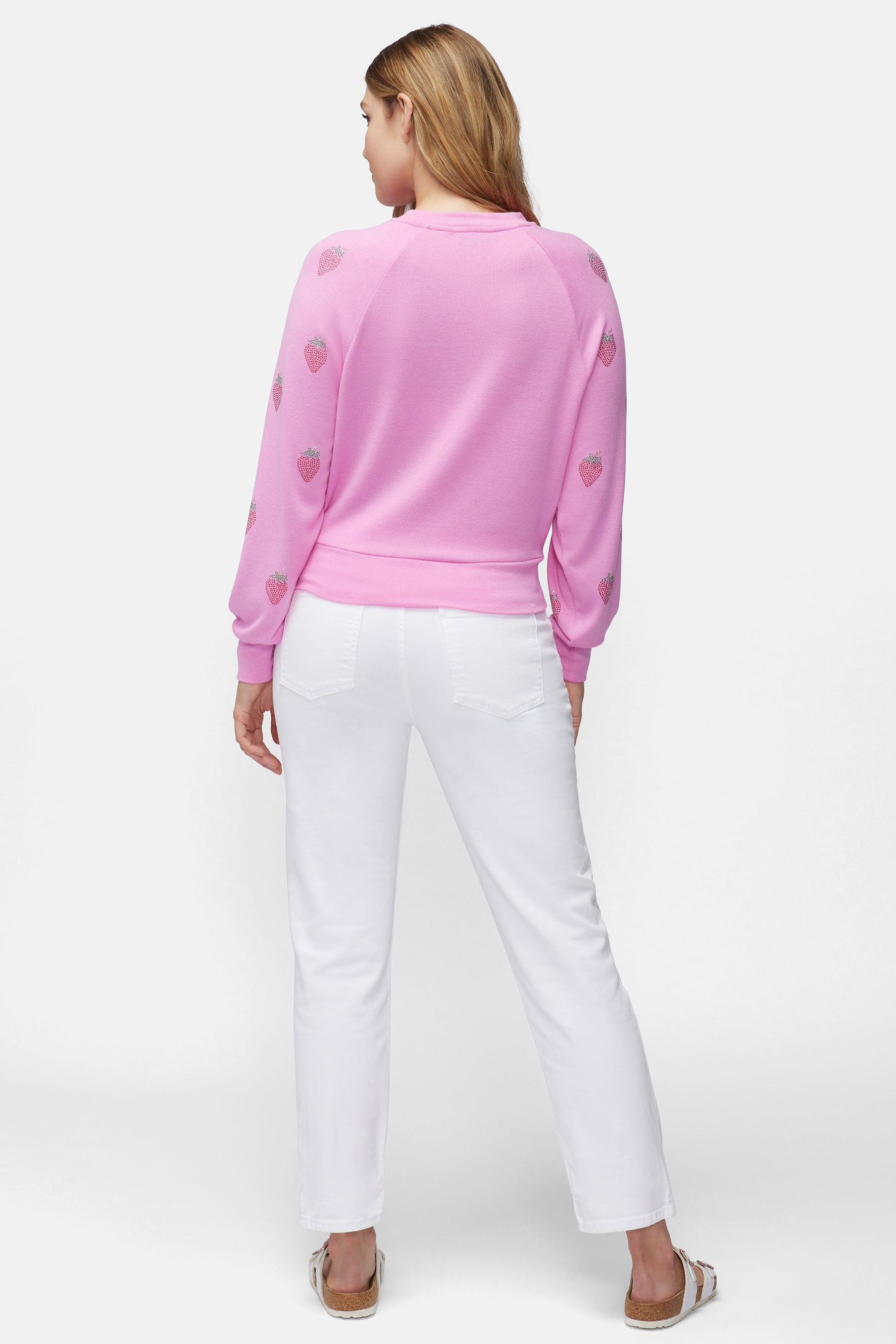 Strawberry Bridget Sweater Cyclamen Wildfox Couture