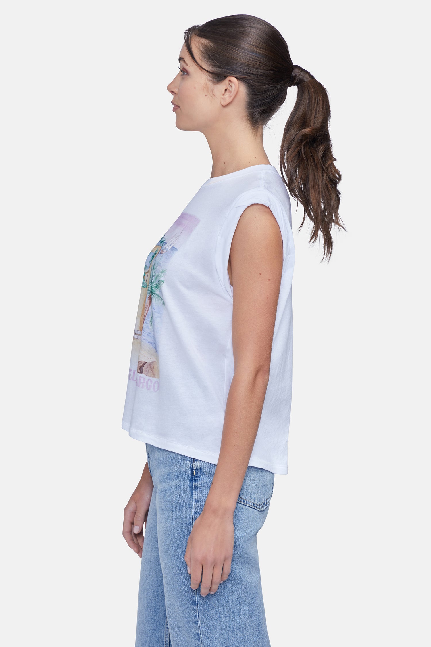 Hotel Key Largo Anabelle Tank | Clean White