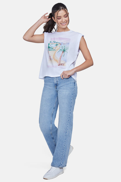 Hotel Key Largo Anabelle Tank | Clean White