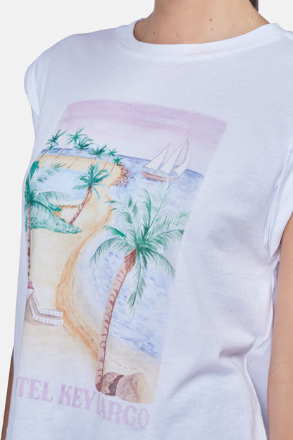 Hotel Key Largo Anabelle Tank | Clean White