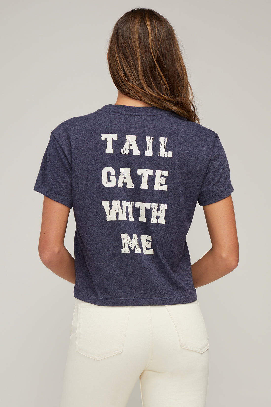 Tailgate With Me Jamie Tee | Heather Peacoat