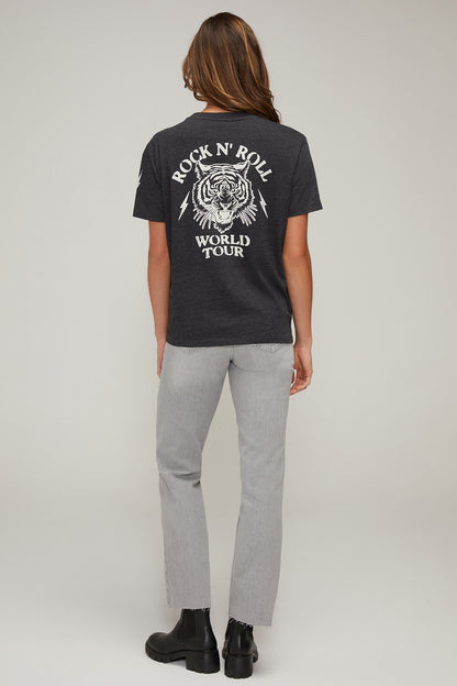 Rock N Roll Ryan Tee | Heather Black Beauty