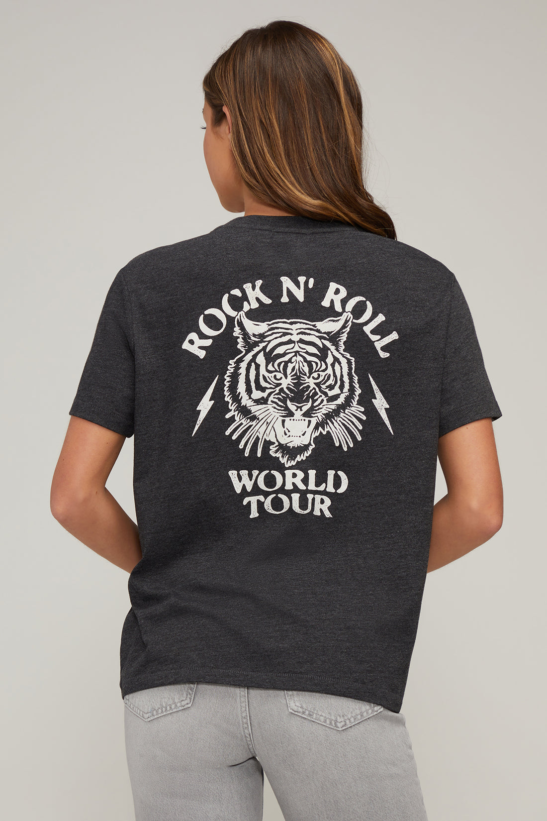 Rock N Roll Ryan Tee | Heather Black Beauty