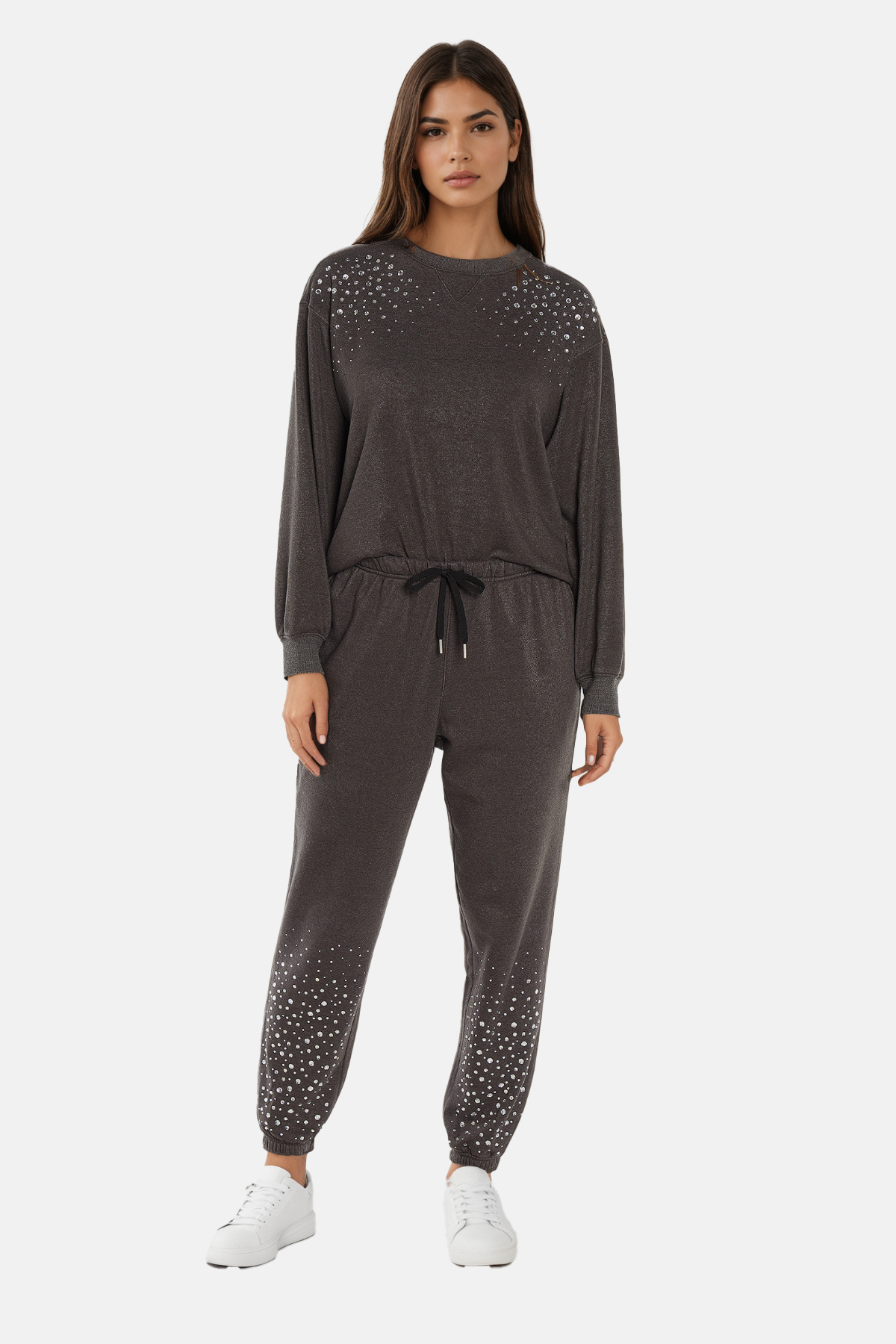 Cloud Wash Evie Sweatpants Pirate Black Wildfox Couture