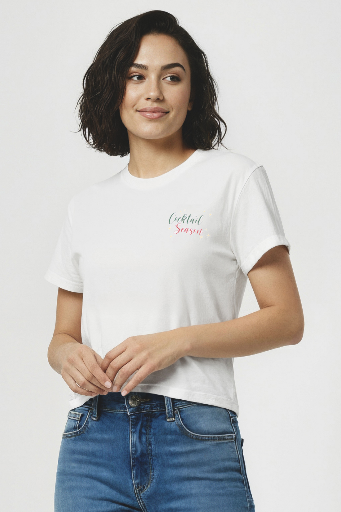 Cocktail Season Jamie Tee | Snow White