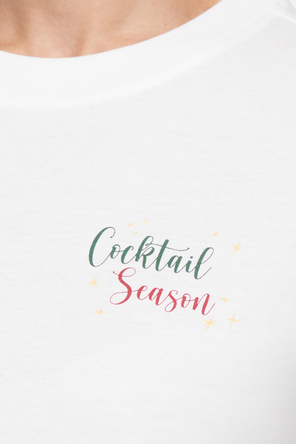 Cocktail Season Jamie Tee | Snow White