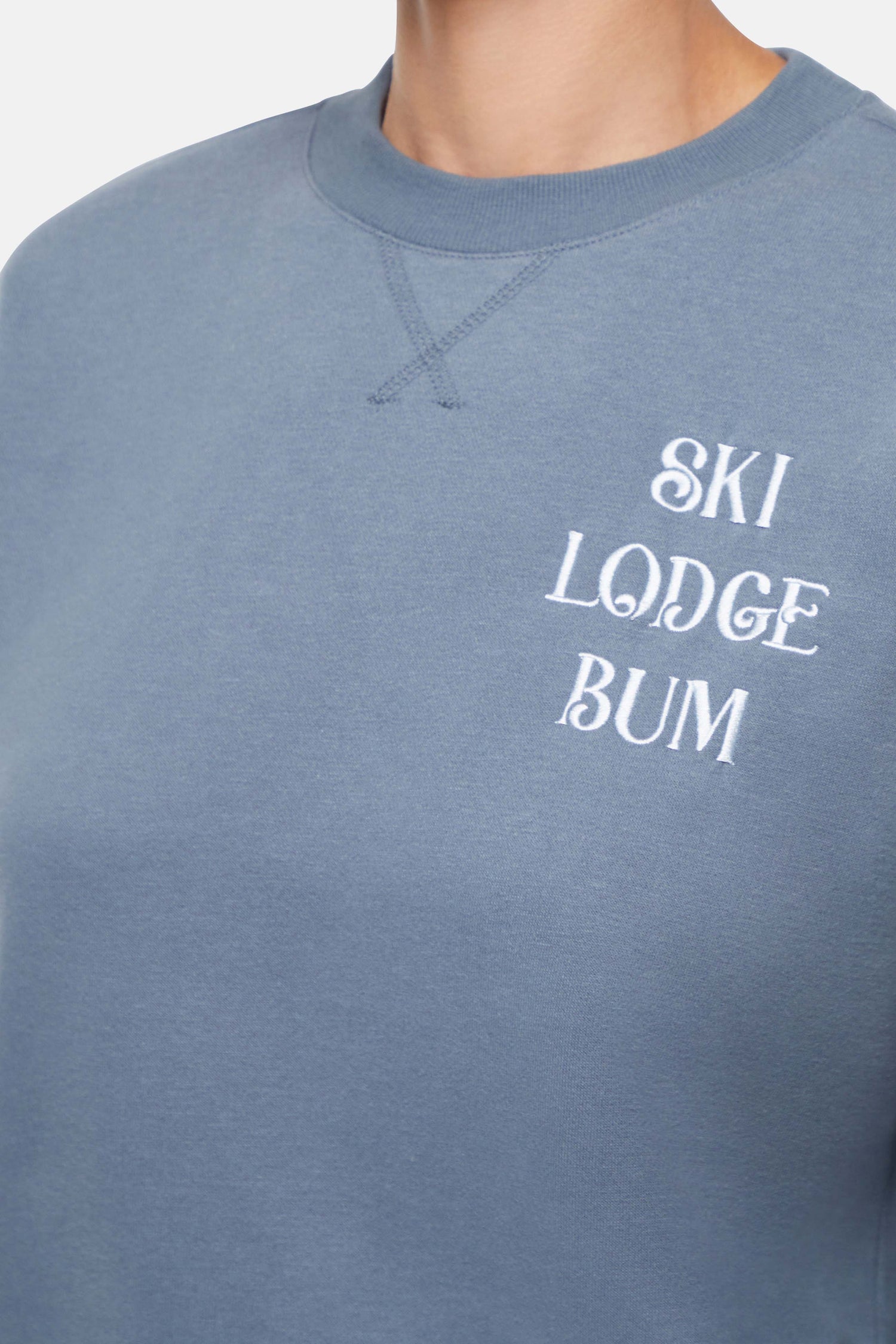 Lodge Bum Varsity Charlie Sweatshirt | Stormy Weather