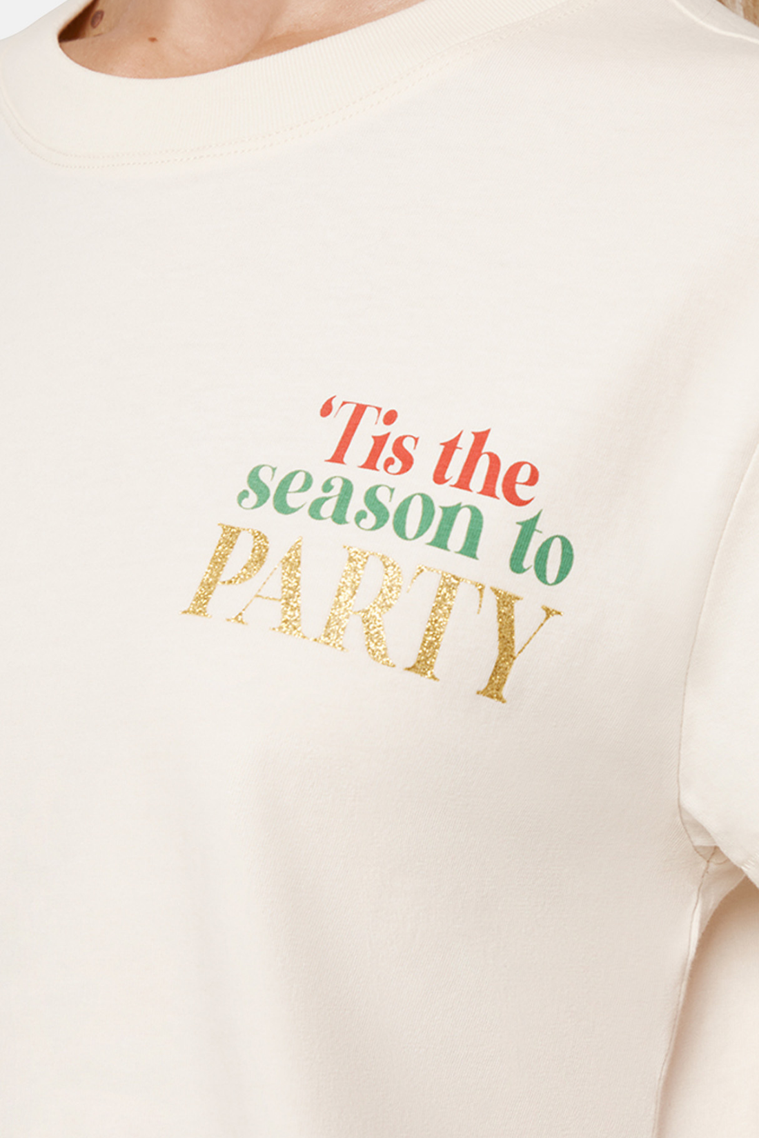 Tis the Season Jamie Tee | Eggnog